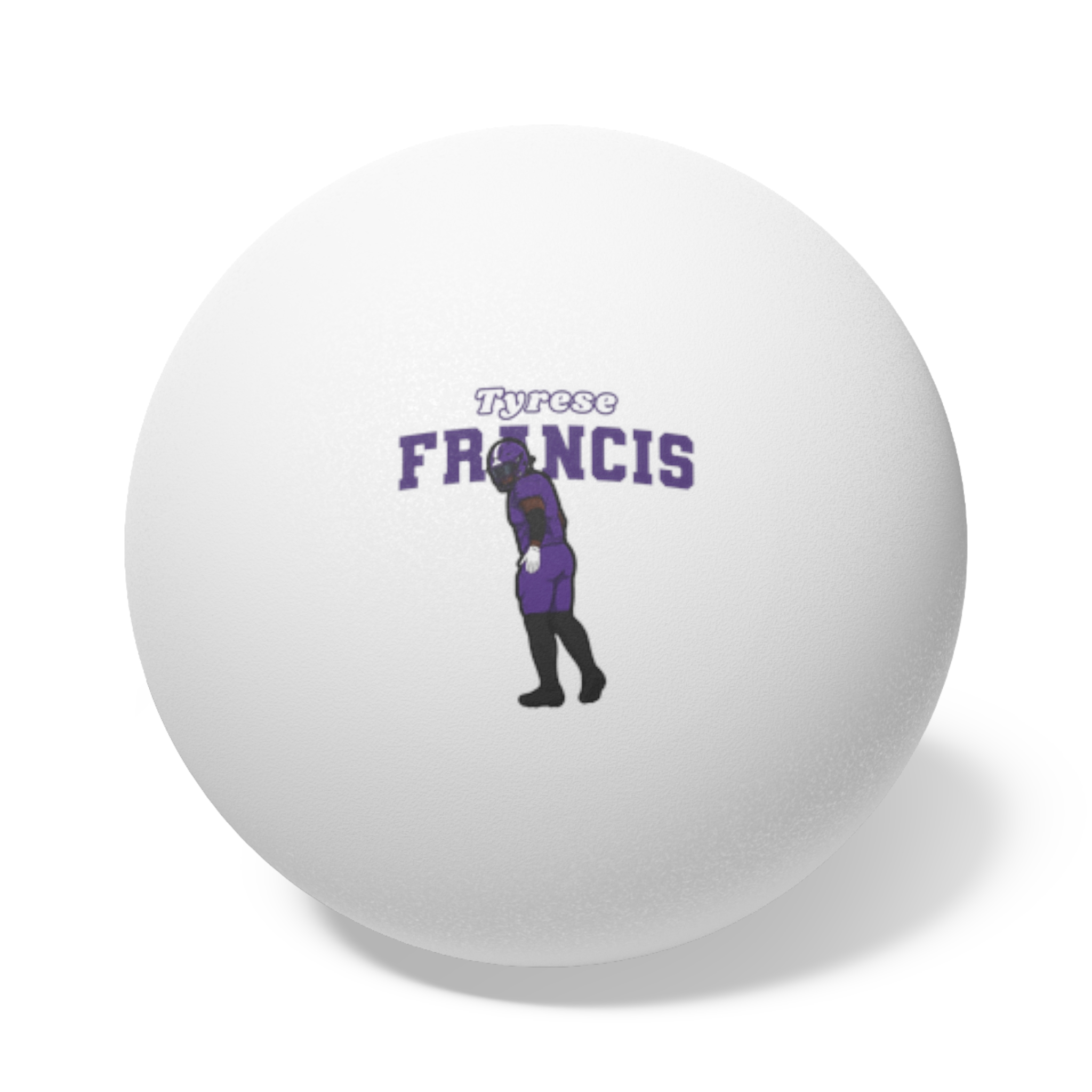 Ping Pong Balls, 6 pcs — character_name_arch in White