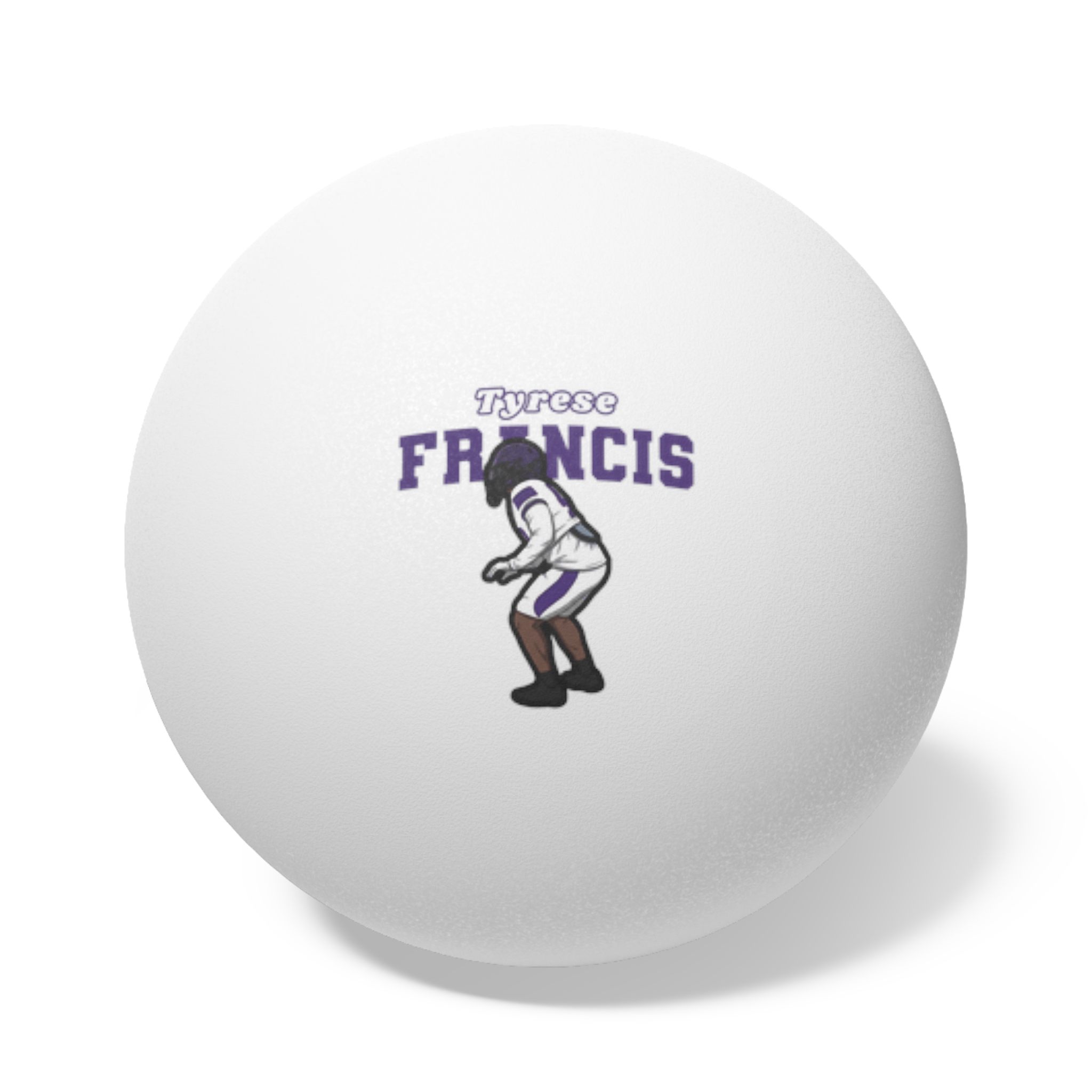 Ping Pong Balls, 6 pcs — character_name_arch in White