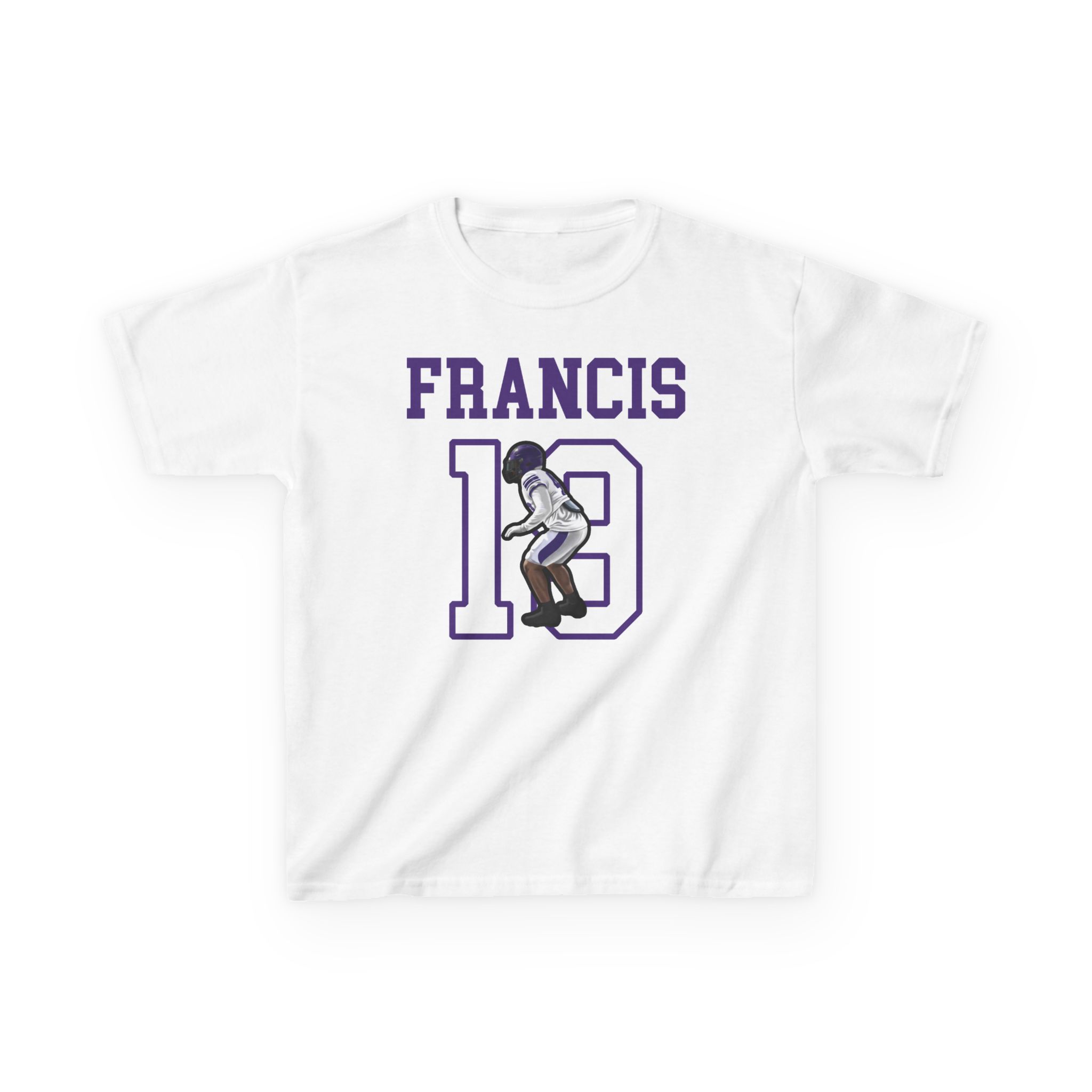 Youth Tee — character_shirsey in White