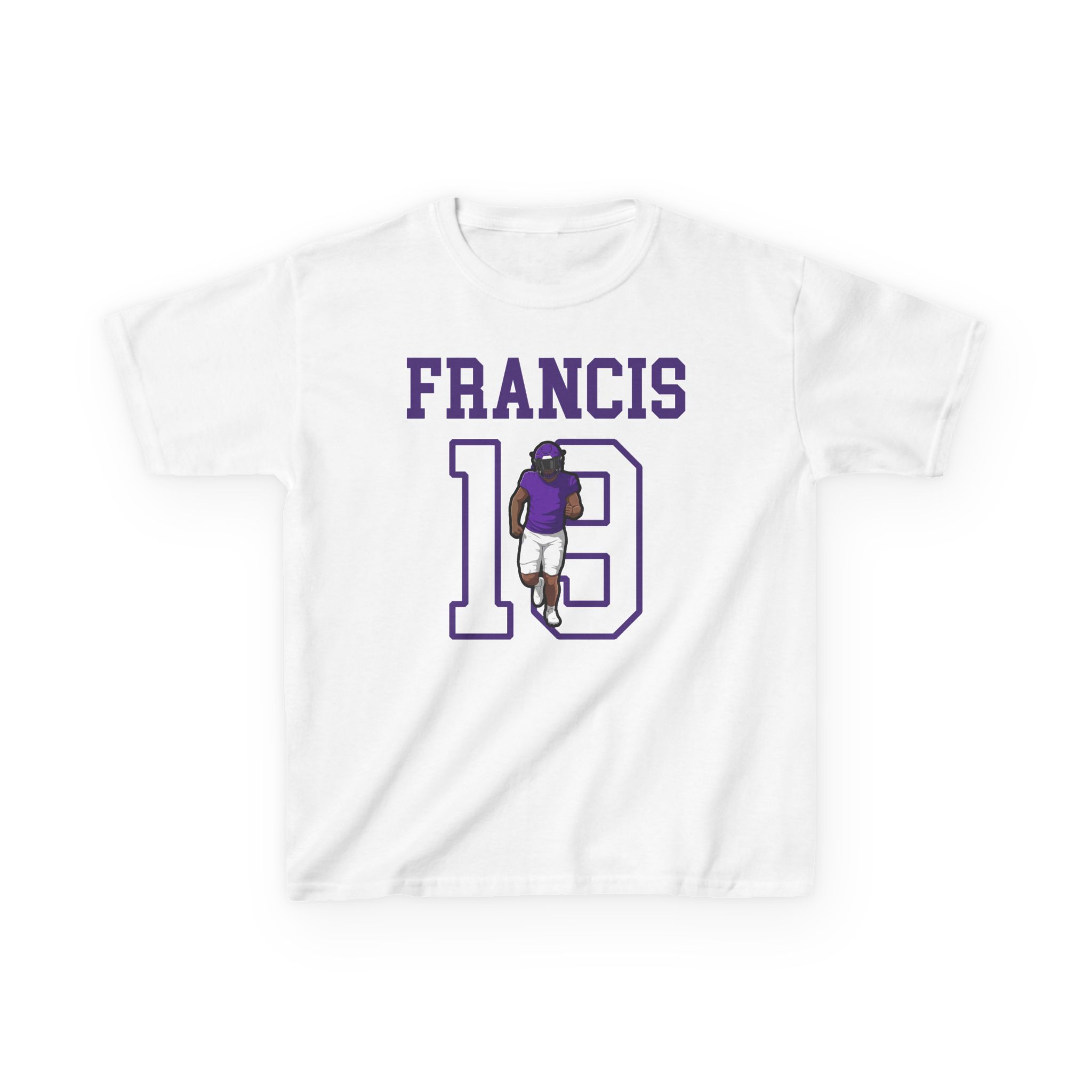 Youth Tee — character_shirsey in White