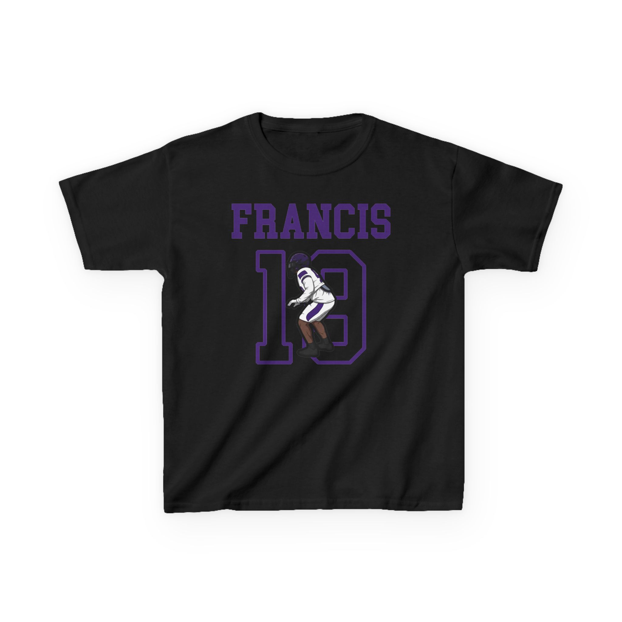 Youth Tee — character_shirsey in Black