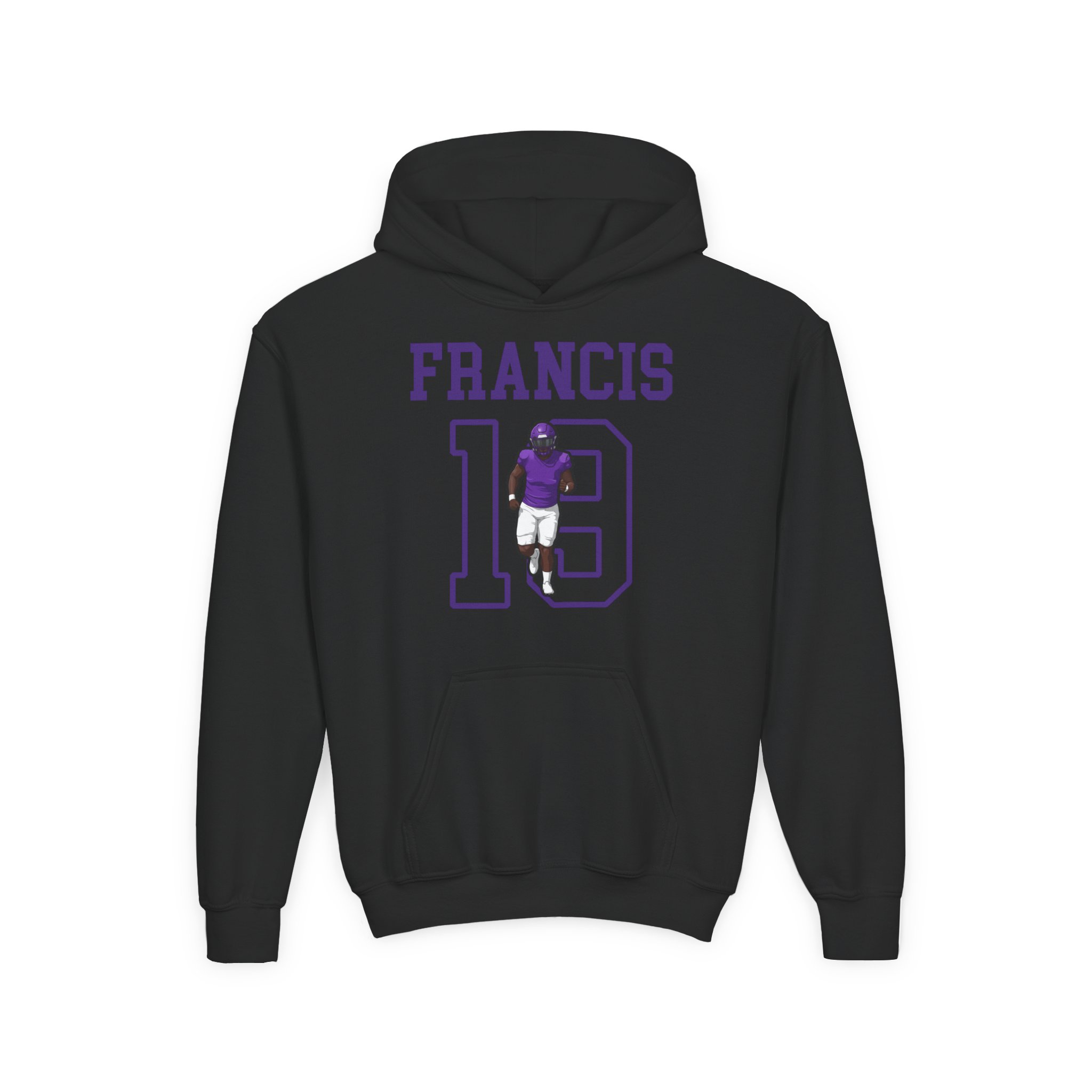 Youth Hoodie — character_shirsey in Black