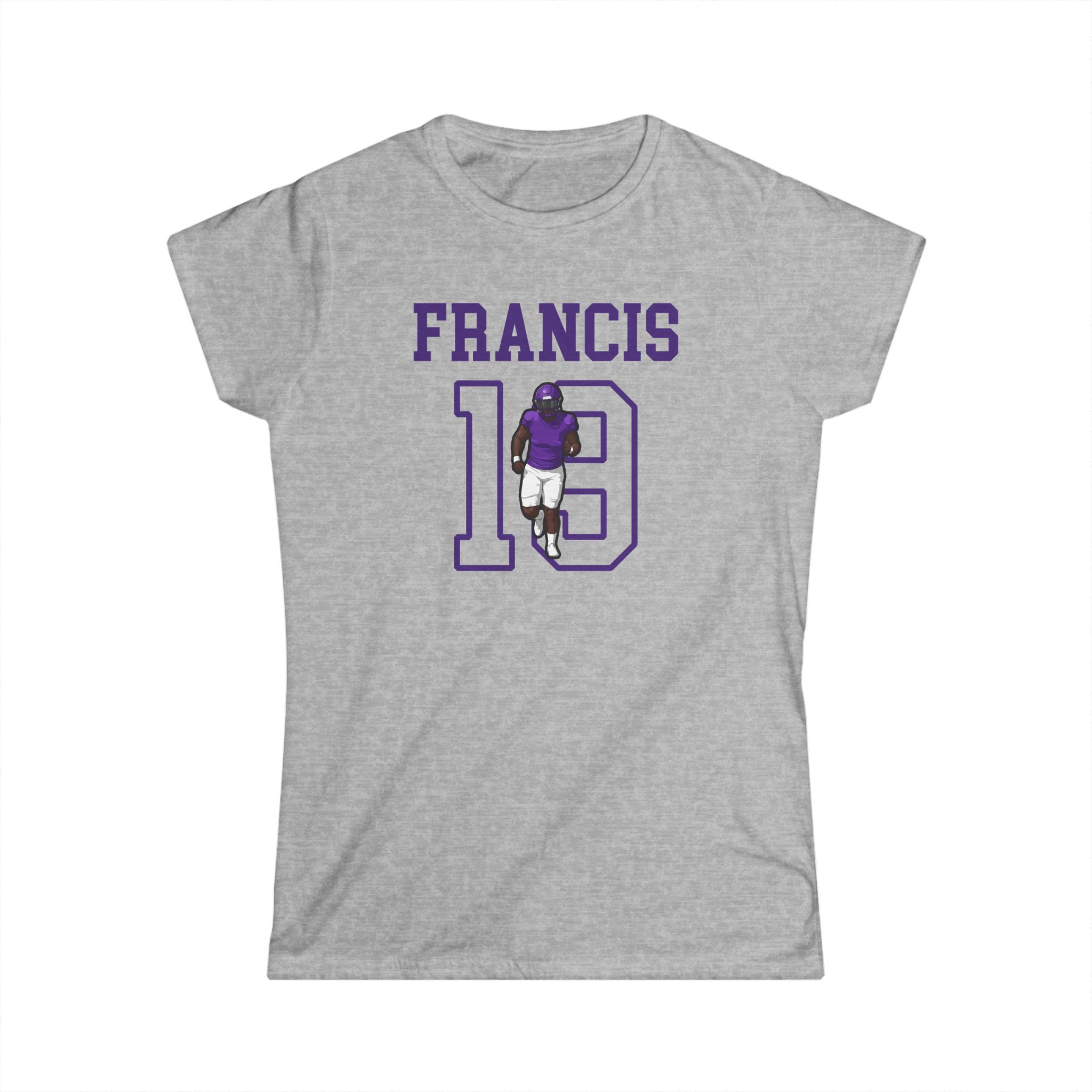 Women's Softstyle Tee — character_shirsey in Grey