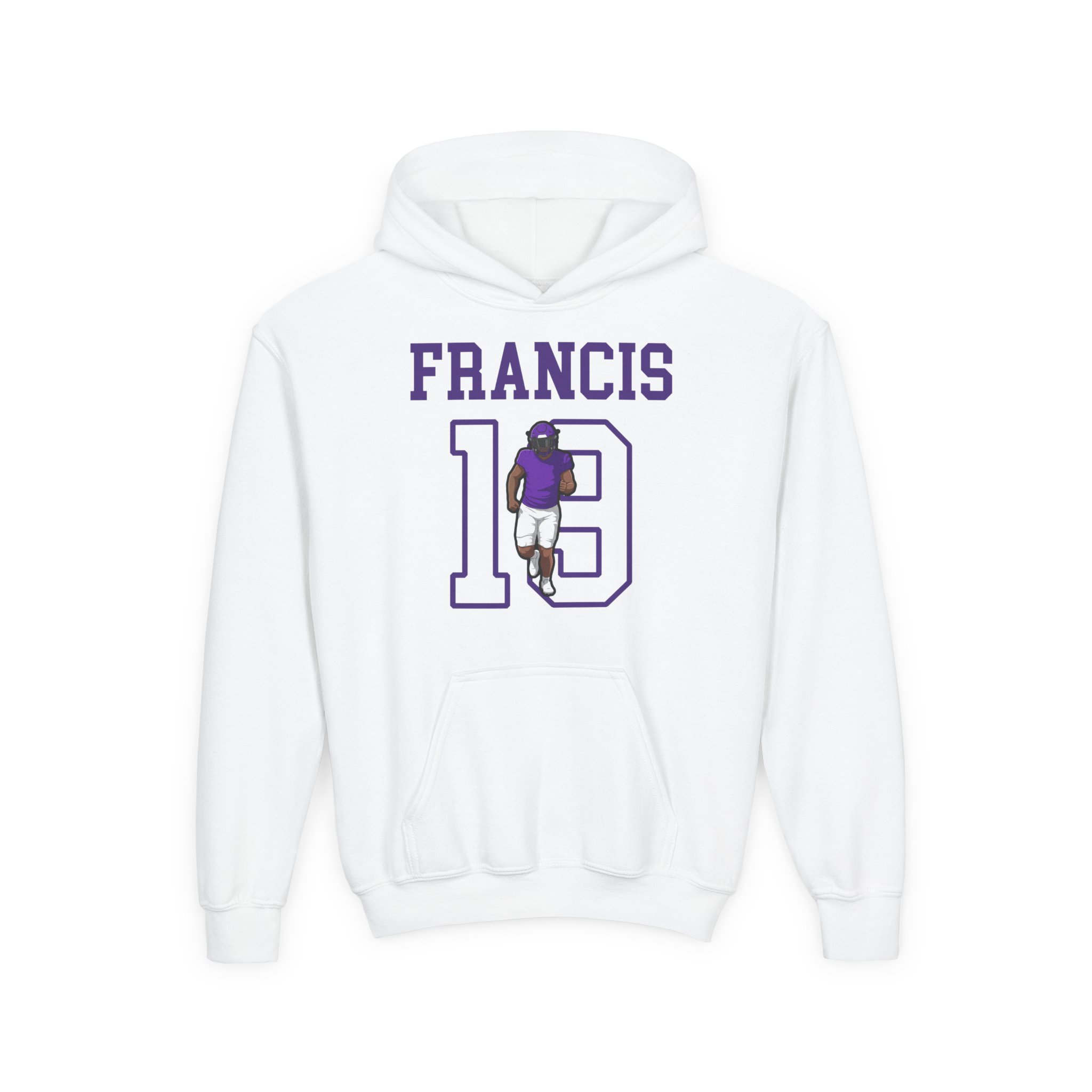Youth Hoodie — character_shirsey in White