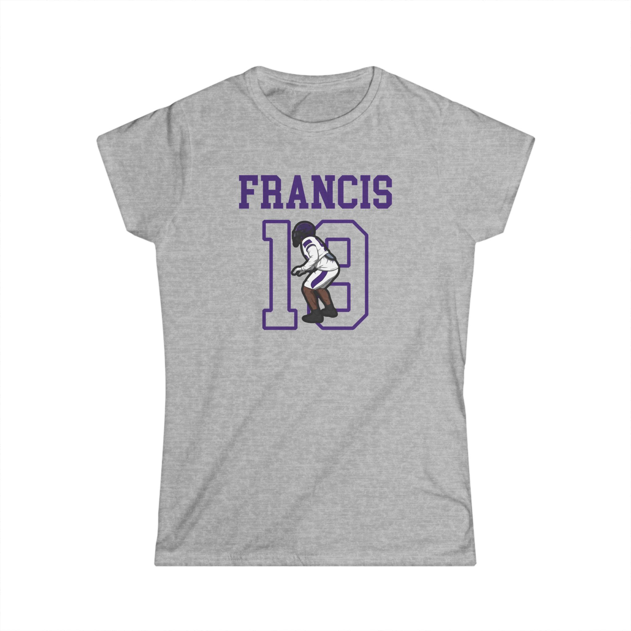 Women's Softstyle Tee — character_shirsey in Grey
