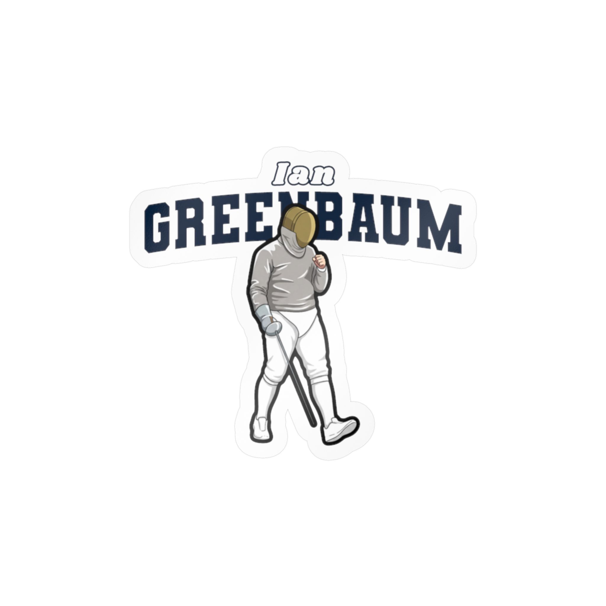 Vinyl Sticker — character_name_arch in Classic