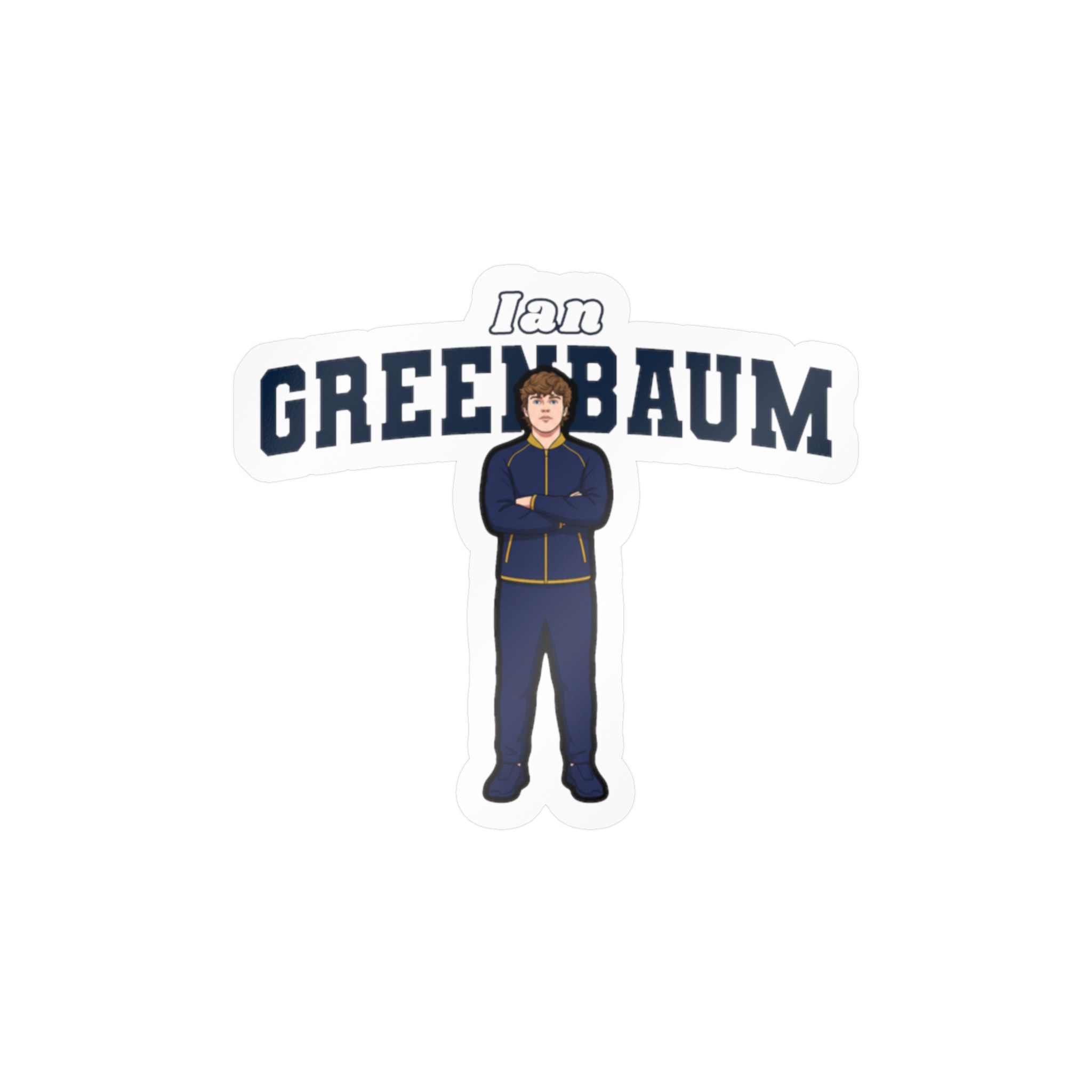 Vinyl Sticker — character_name_arch in Classic