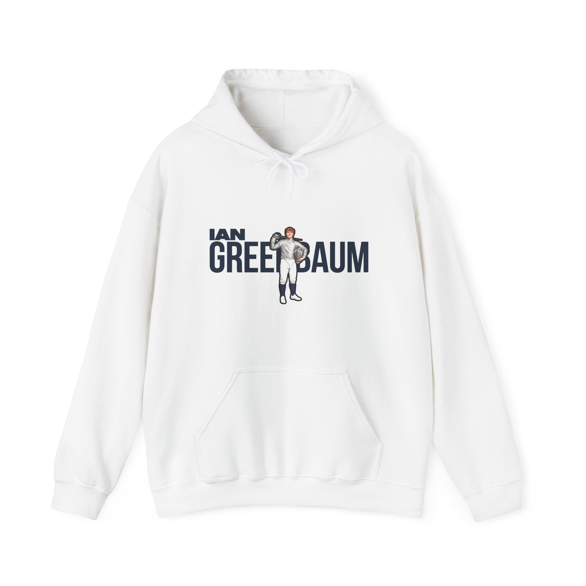 Hoodie — character_player_name in White