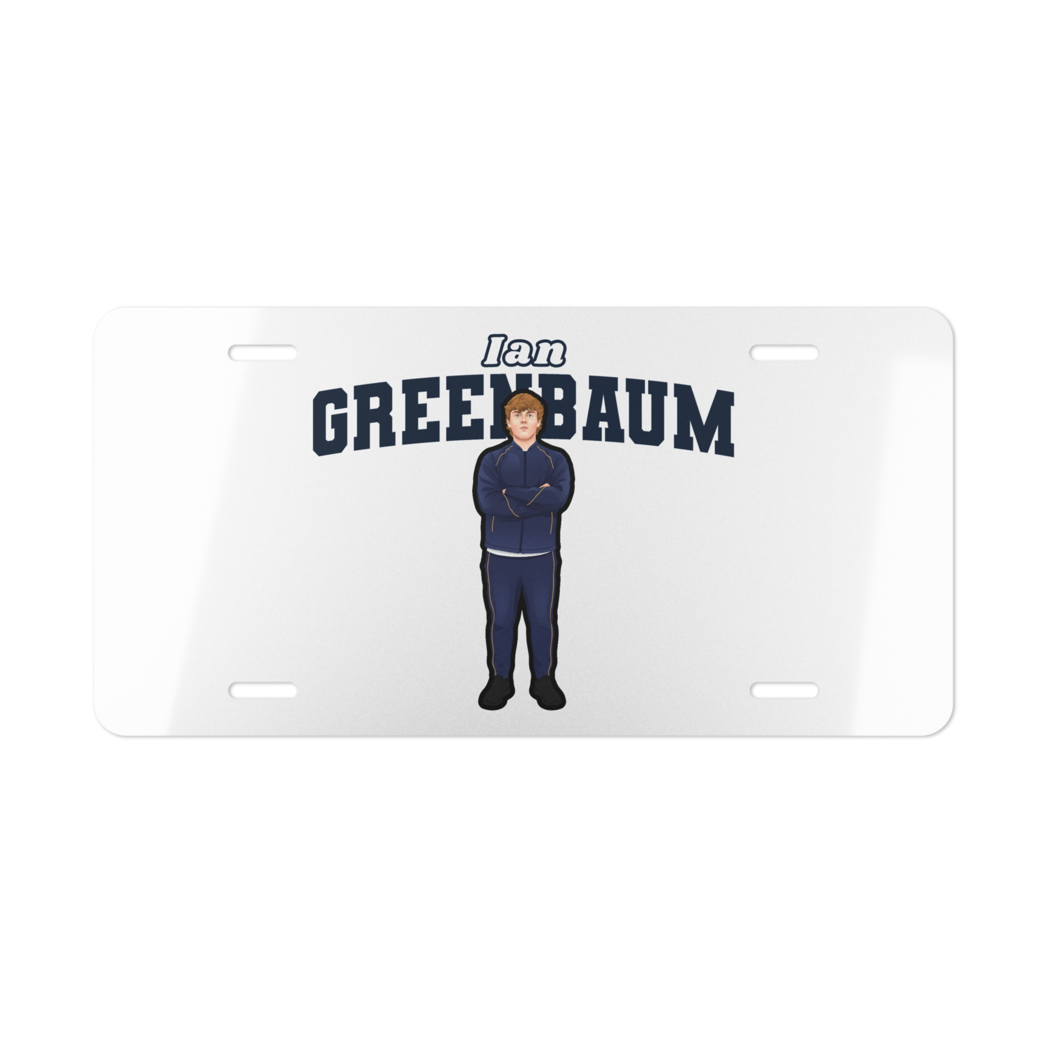 License Plate — character_name_arch in Classic