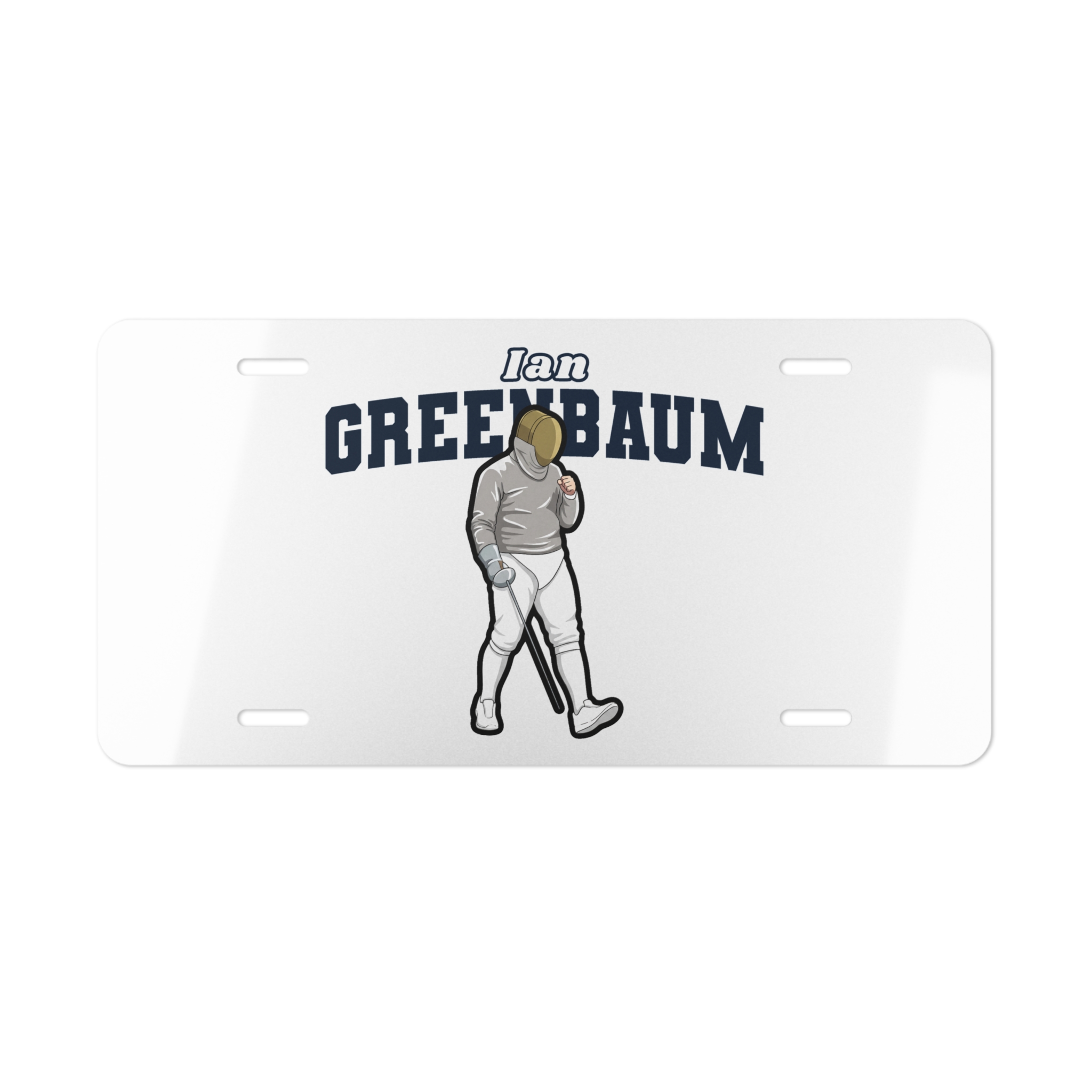 License Plate — character_name_arch in Classic