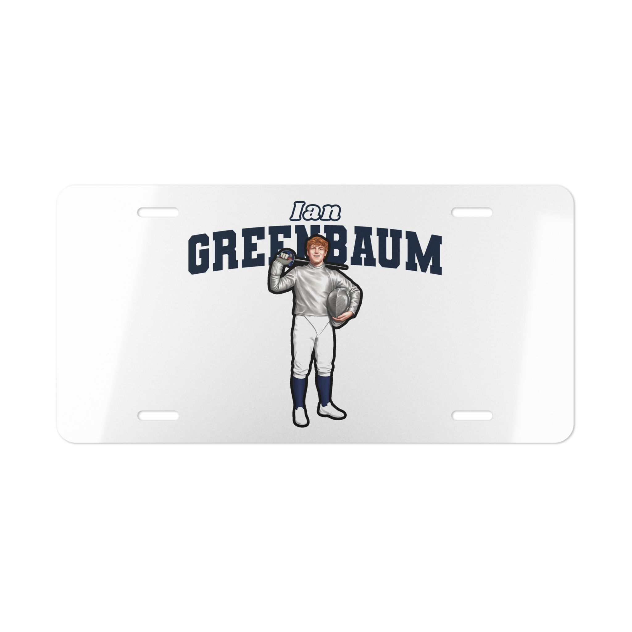 License Plate — character_name_arch in Classic