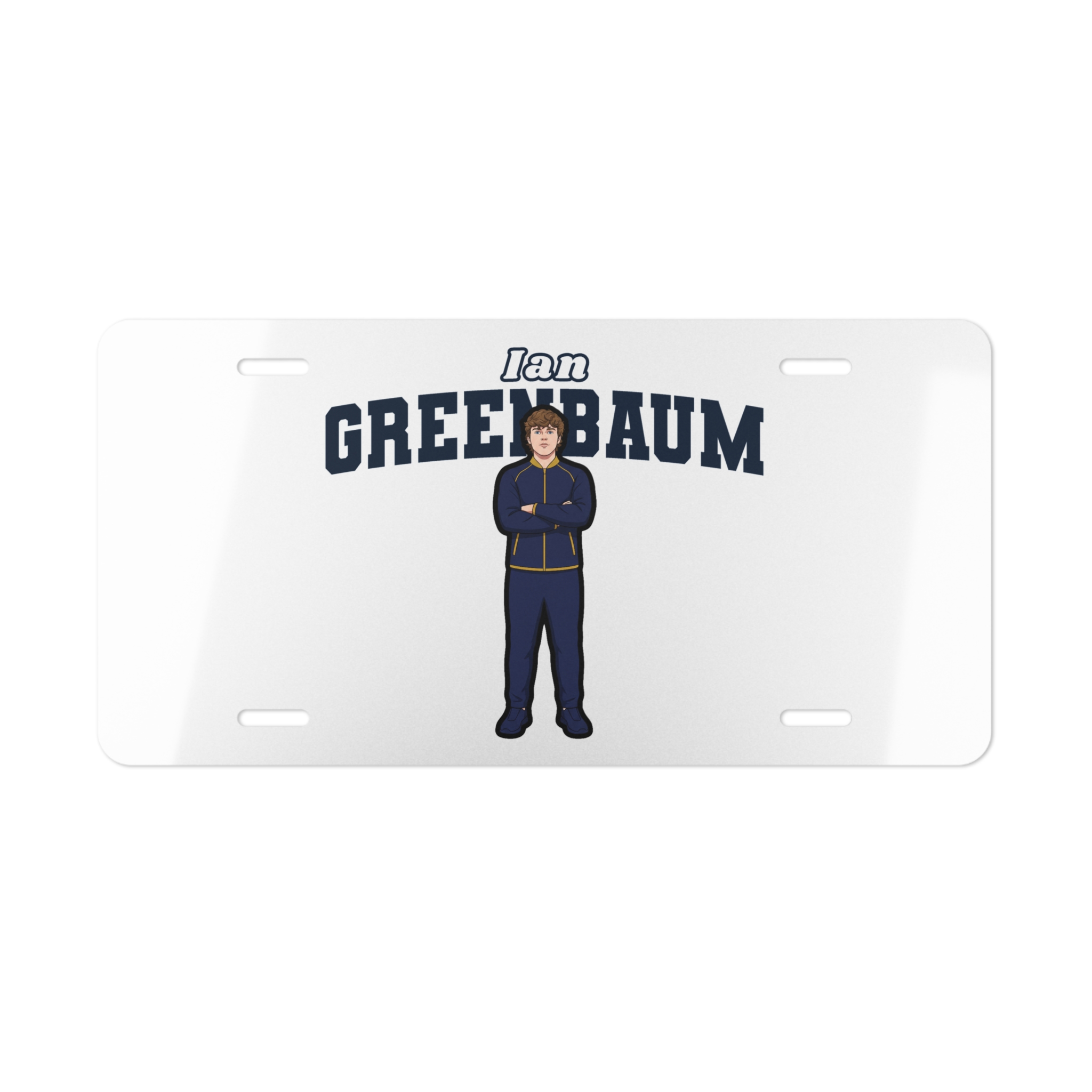 License Plate — character_name_arch in Classic