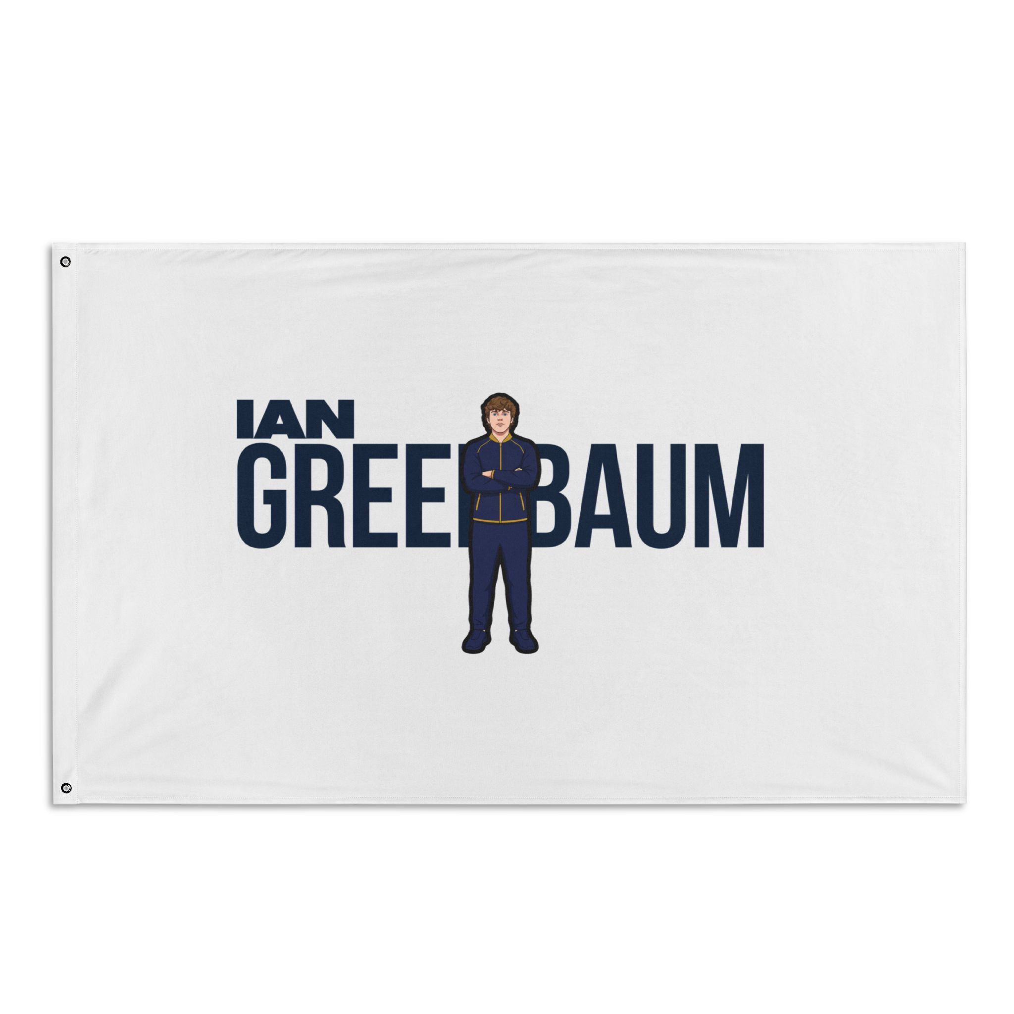 Flag (35 × 56 in) — character_player_name in Classic