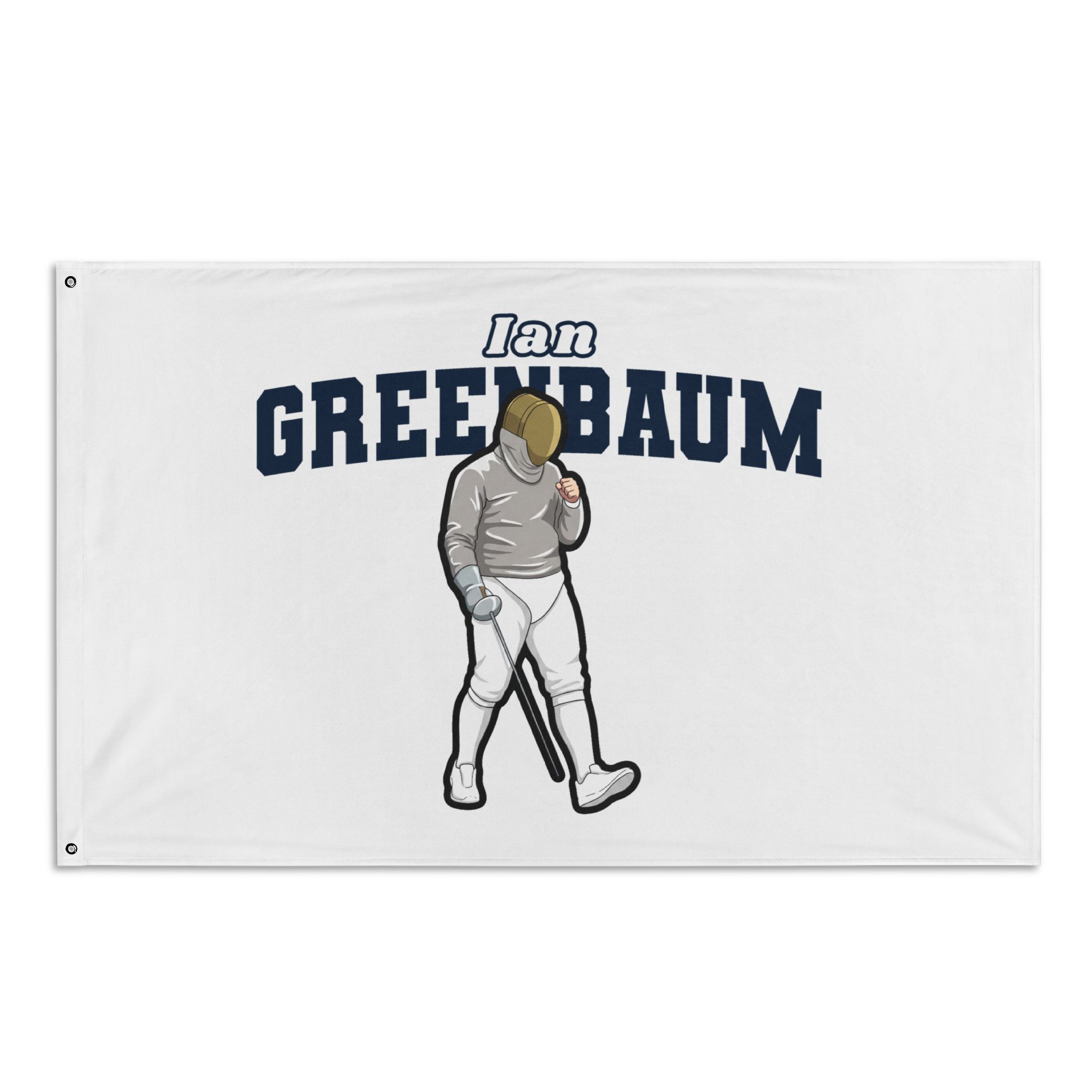 Flag (35 × 56 in) — character_name_arch in Classic