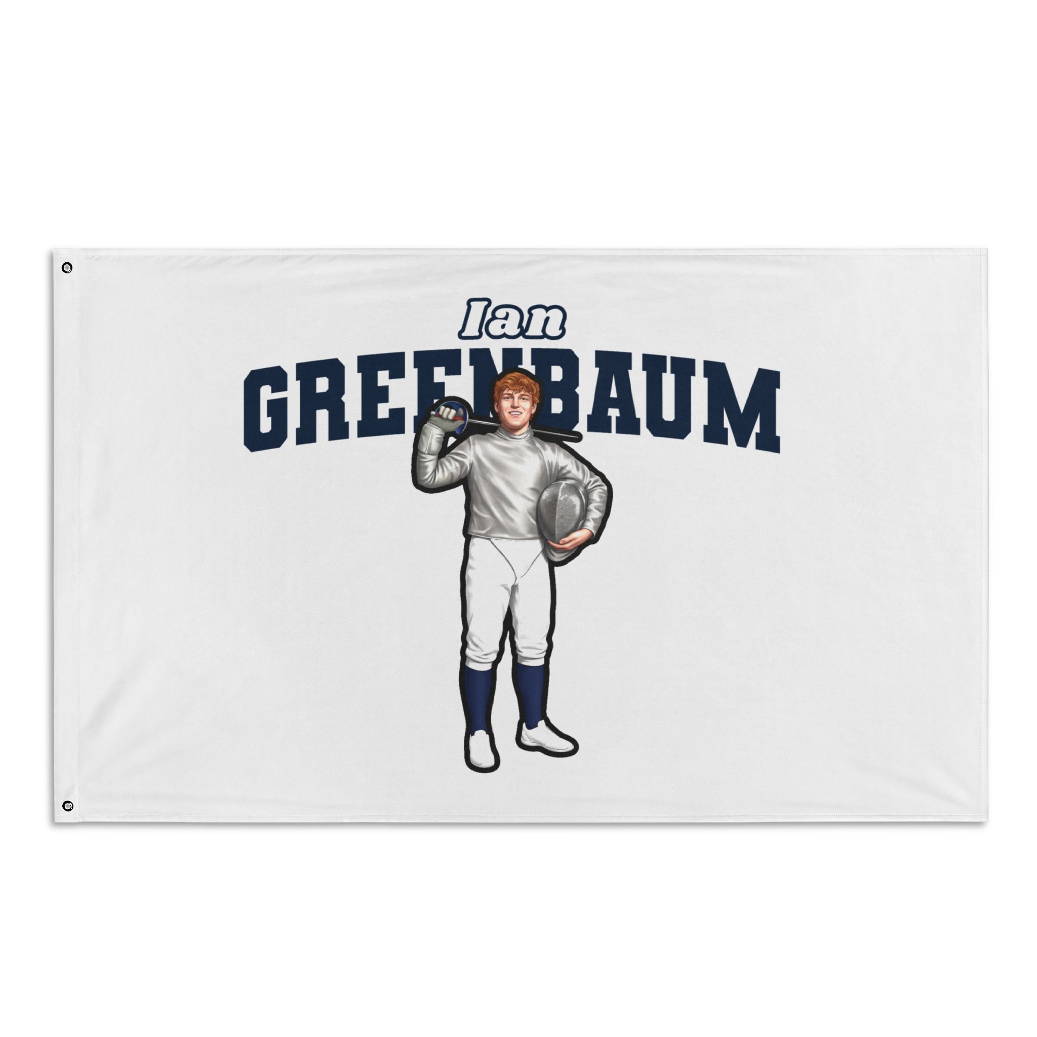 Flag (35 × 56 in) — character_name_arch in Classic
