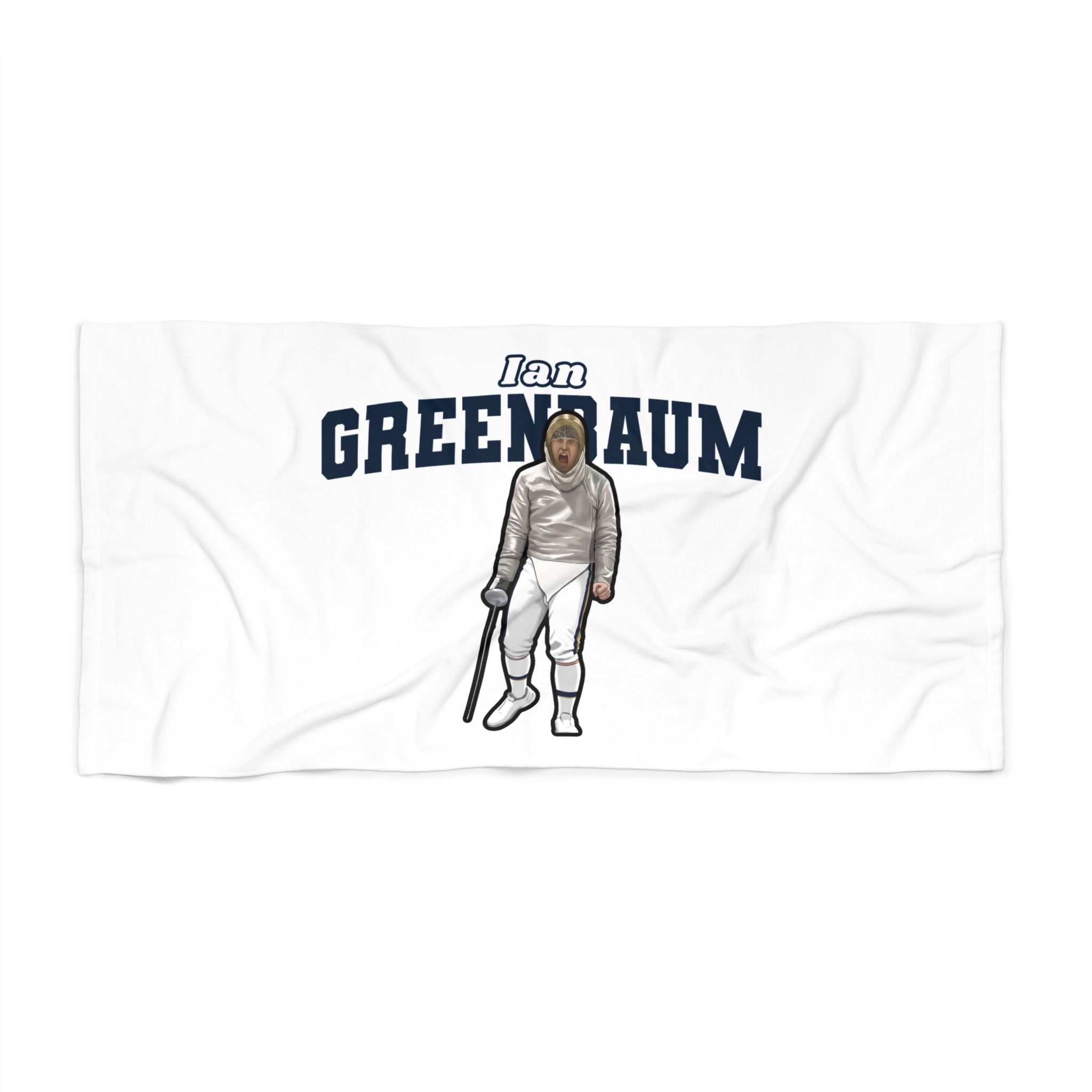 Beach Towel — character_name_arch in Classic
