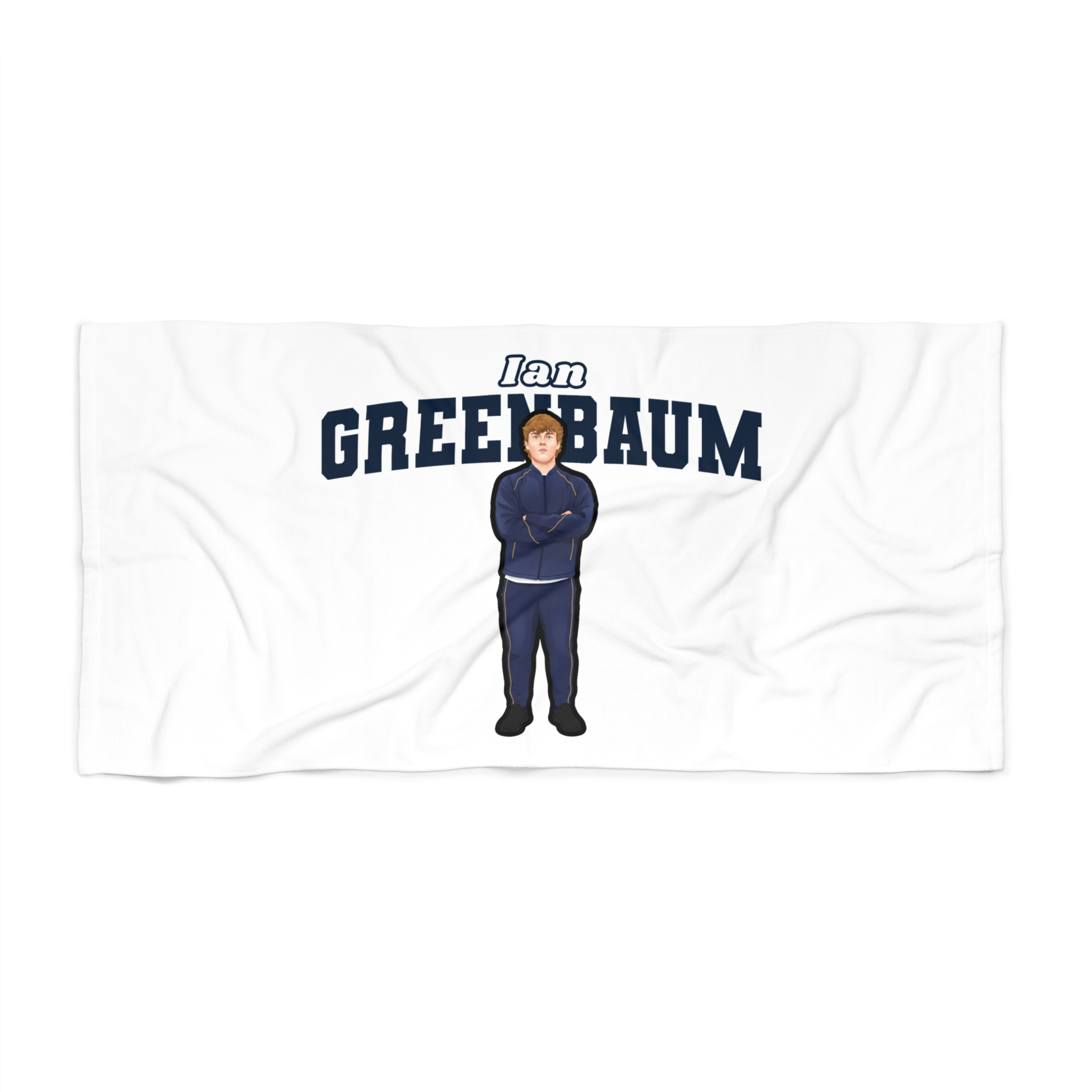 Beach Towel — character_name_arch in Classic