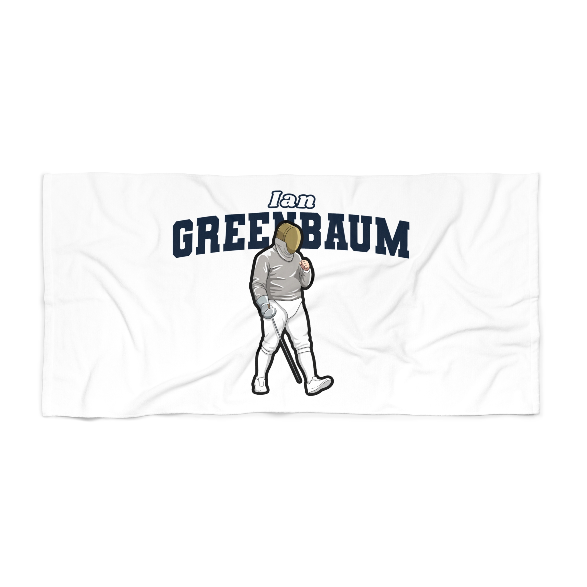Beach Towel — character_name_arch in Classic