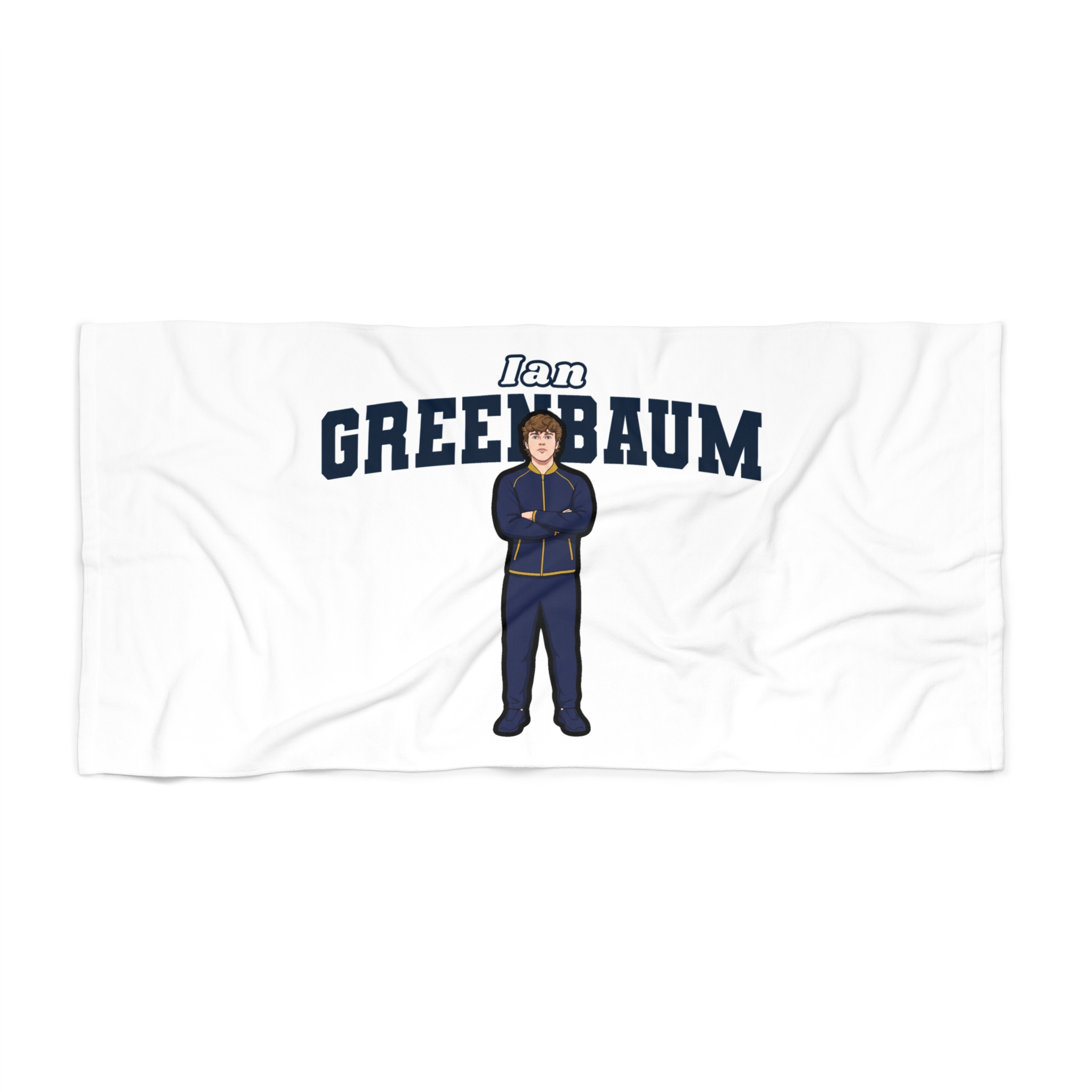 Beach Towel — character_name_arch in Classic