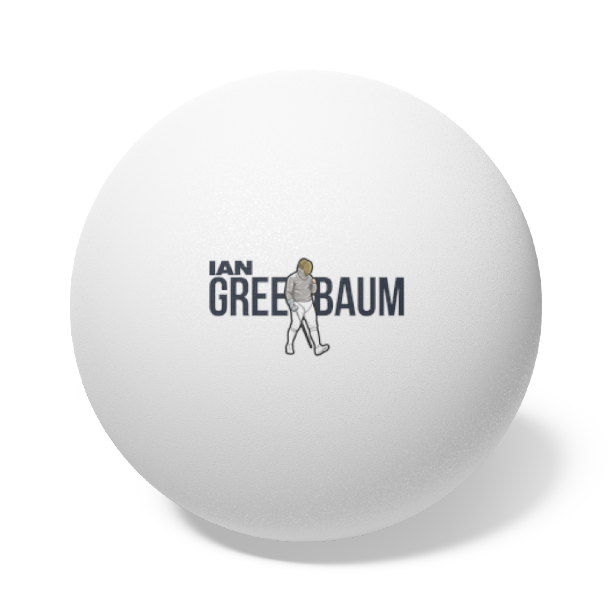 Ping Pong Balls, 6 pcs — character_player_name in White