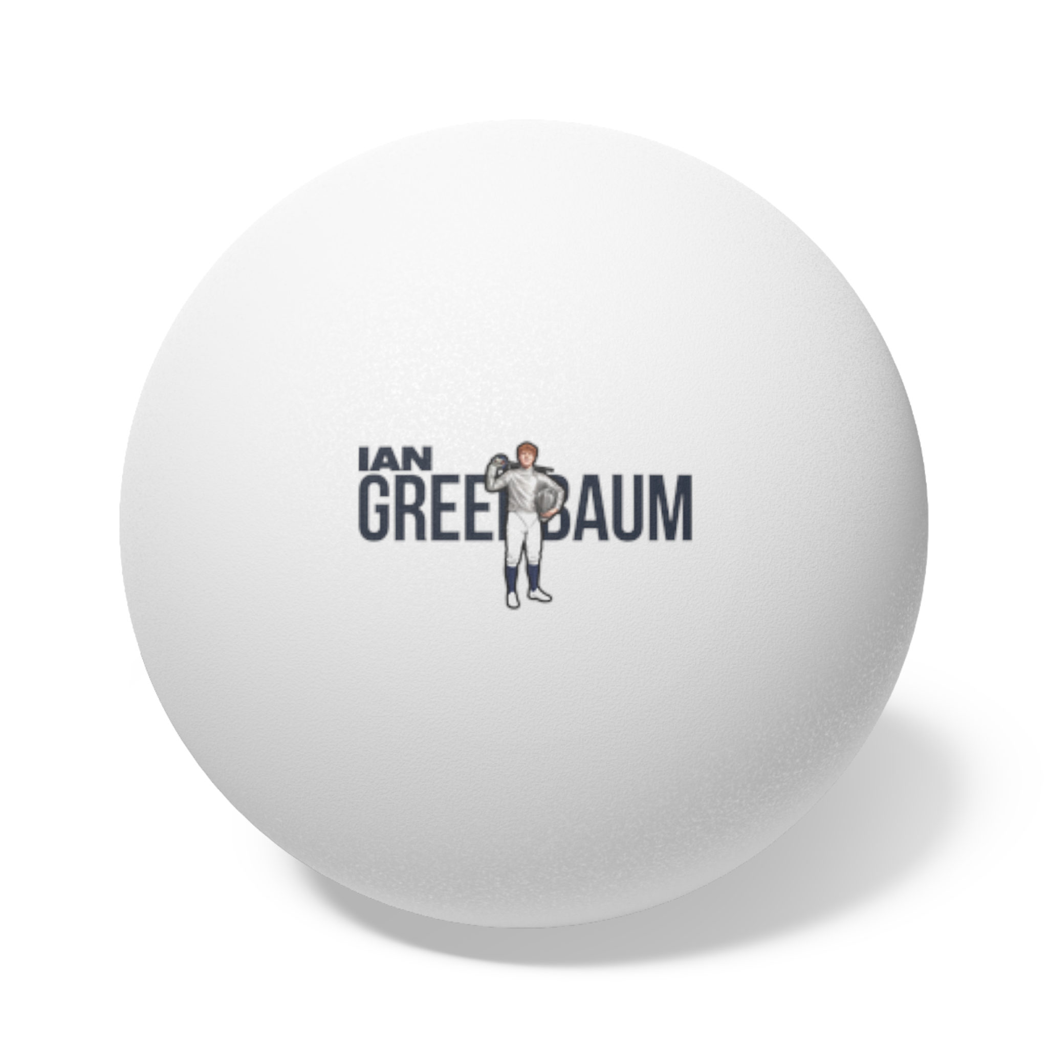 Ping Pong Balls, 6 pcs — character_player_name in White