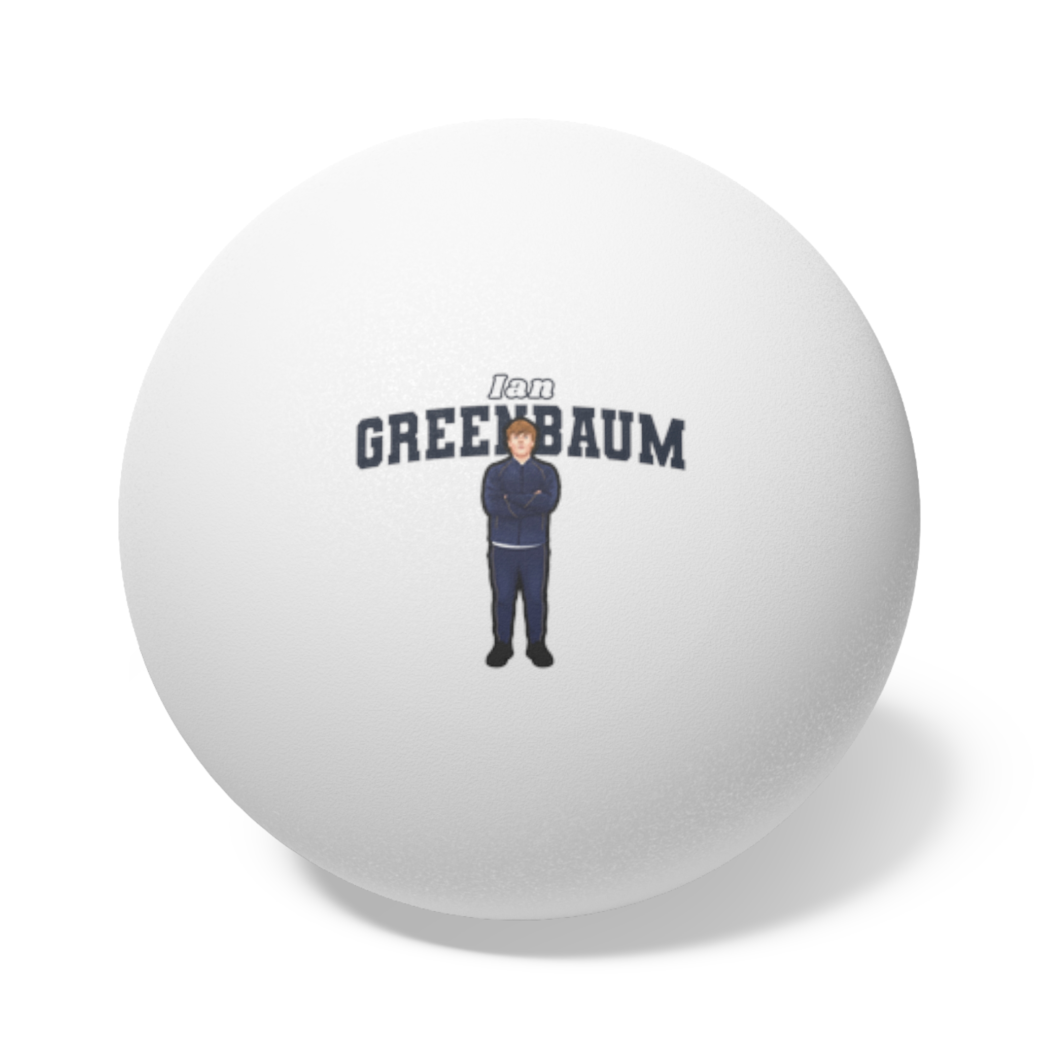 Ping Pong Balls, 6 pcs — character_name_arch in White