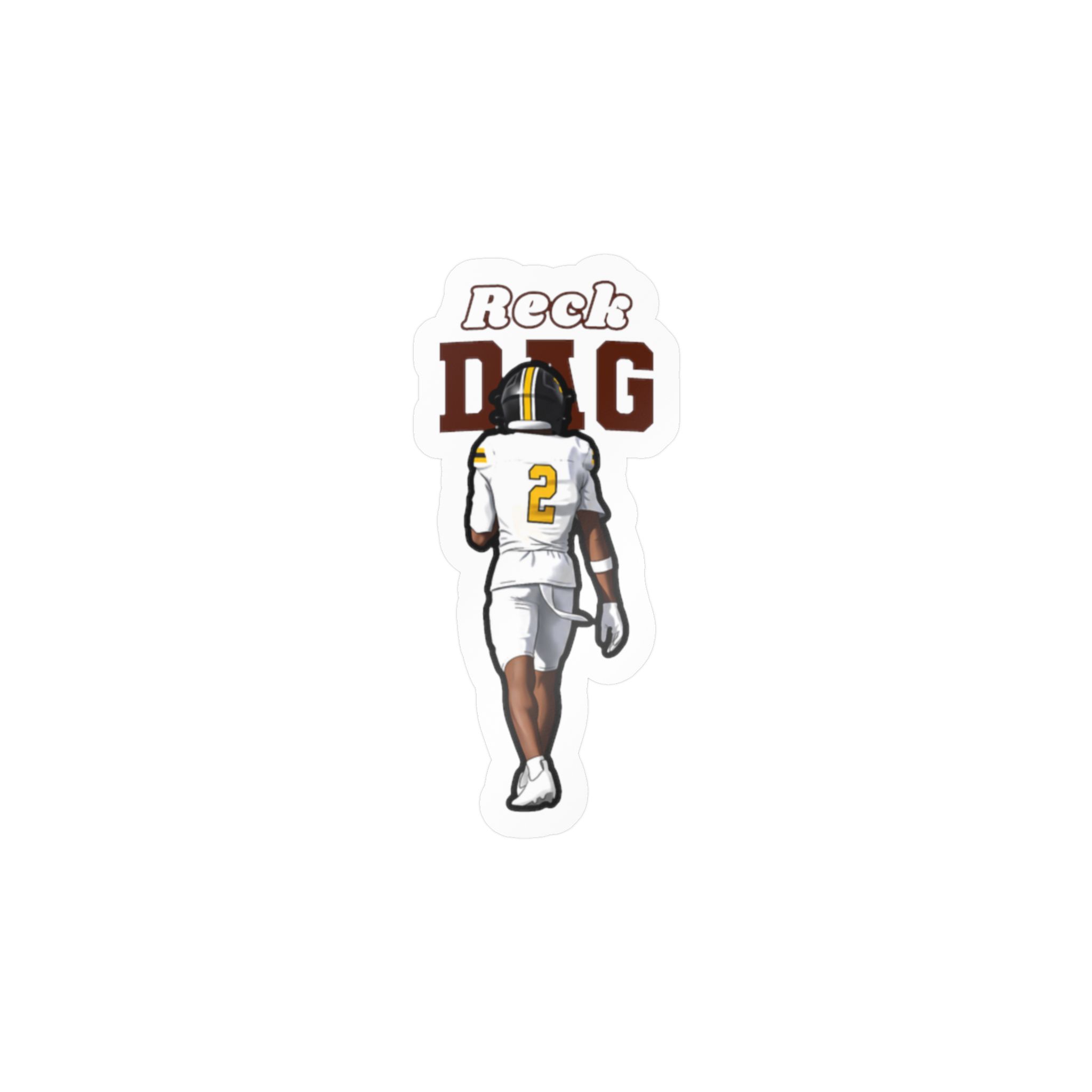 Vinyl Sticker — character_name_arch in Classic