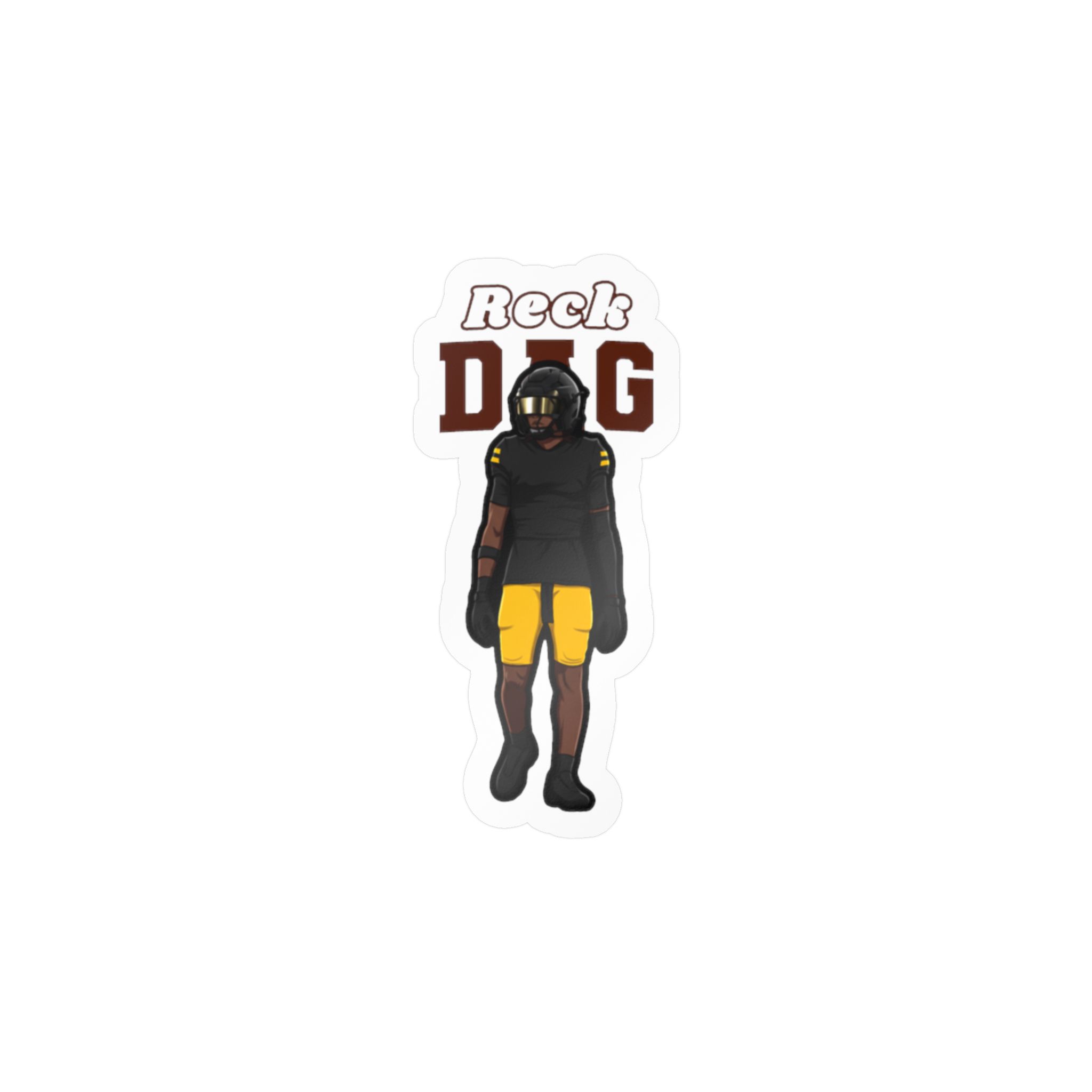 Vinyl Sticker — character_name_arch in Classic