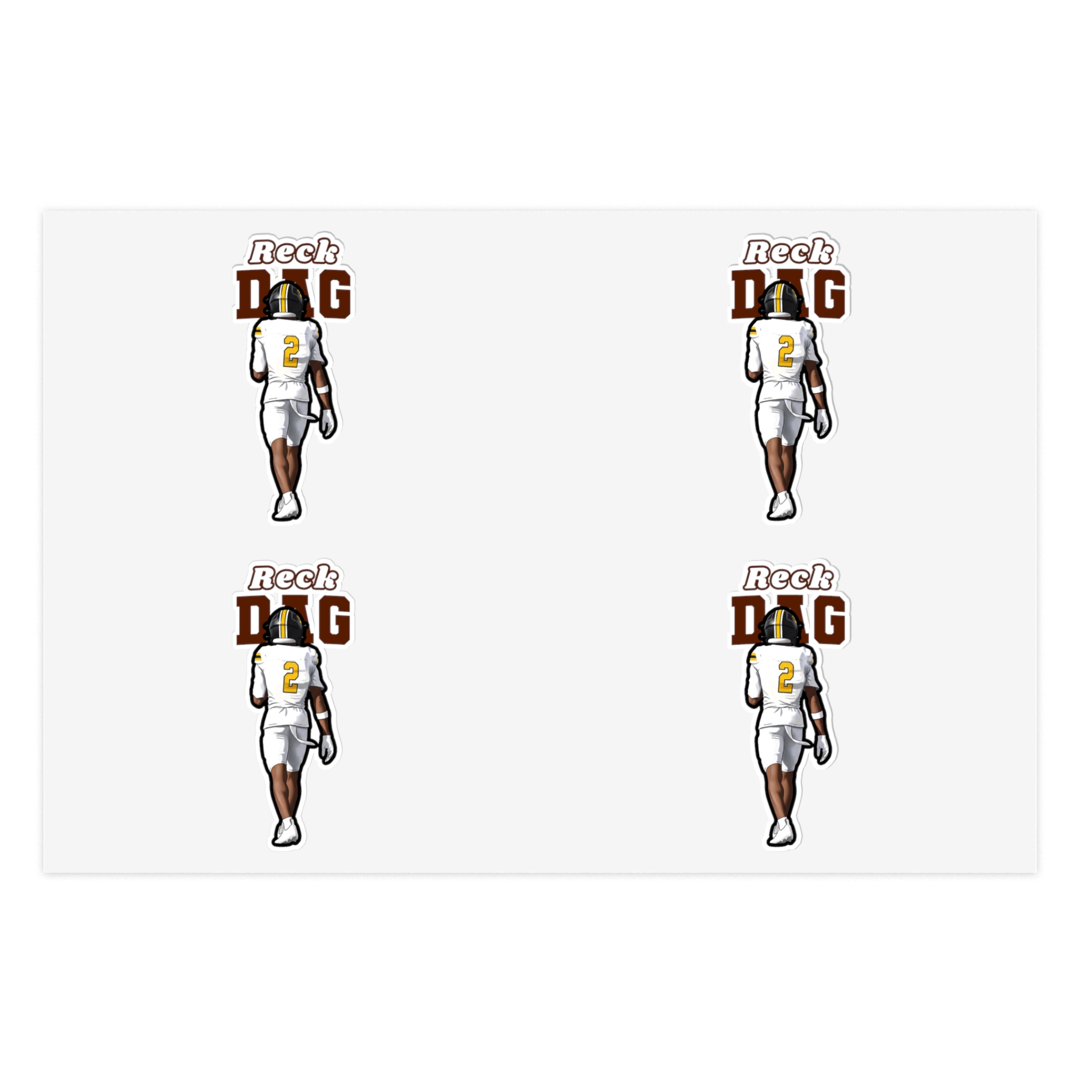 Sticker Sheet — character_name_arch in Classic