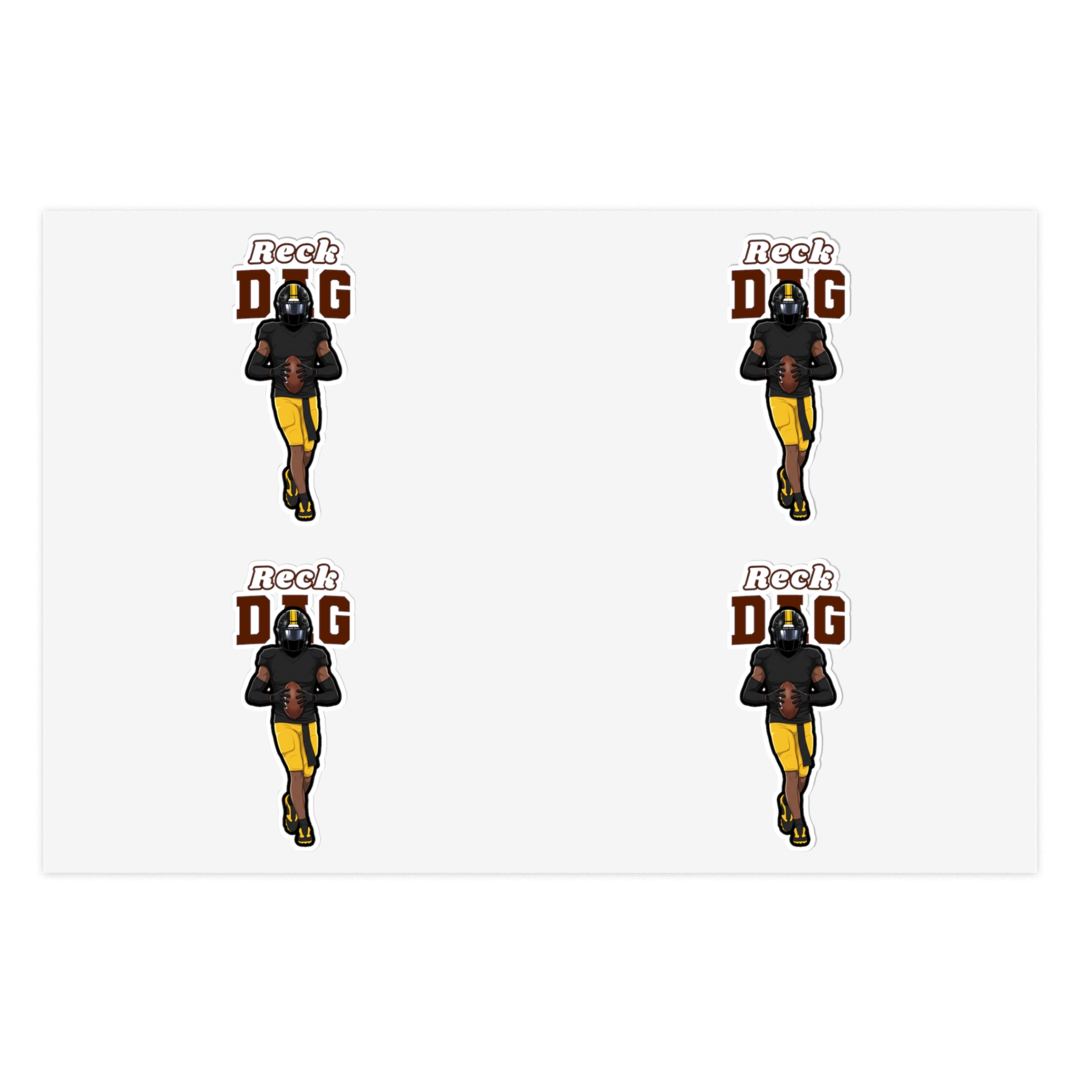 Sticker Sheet — character_name_arch in Classic