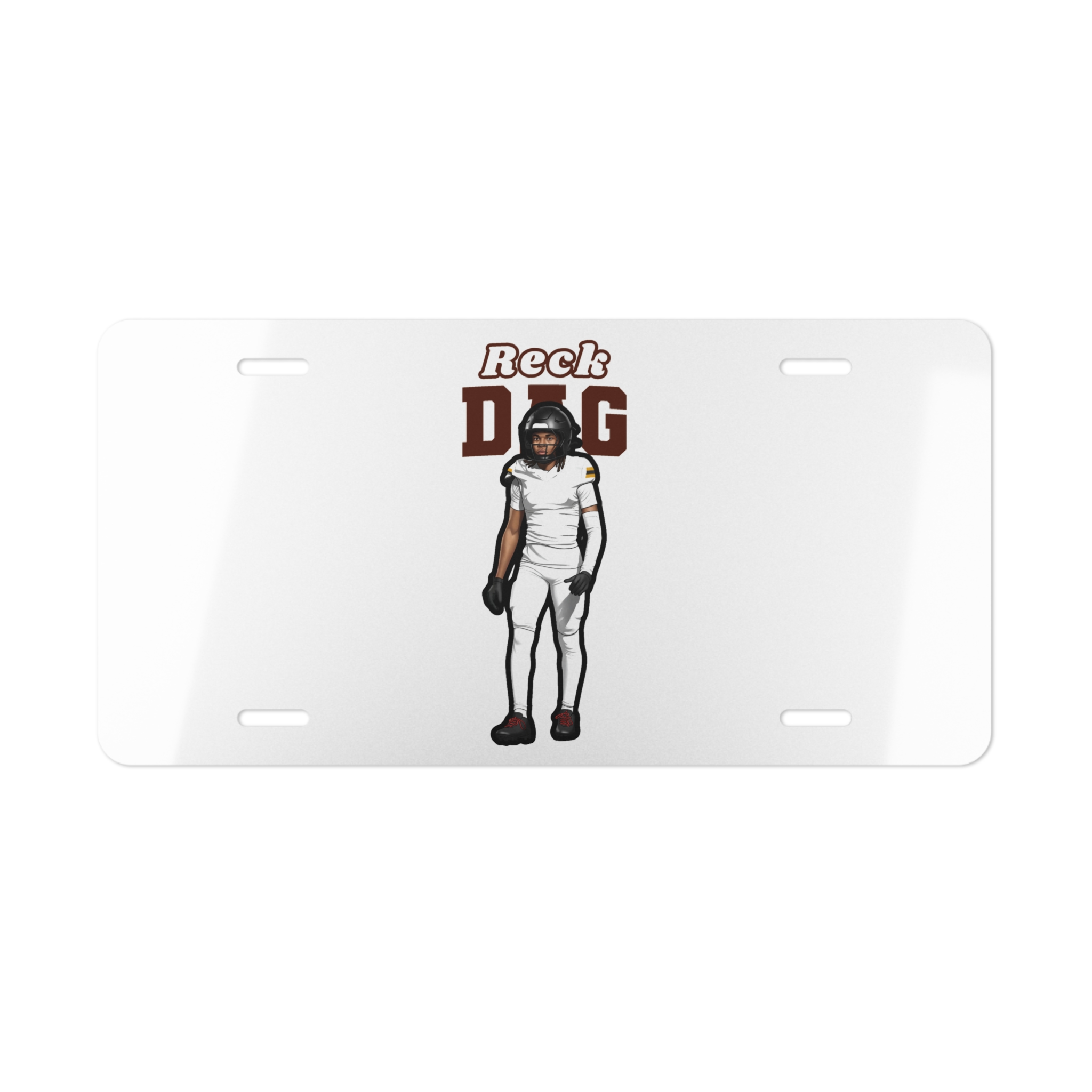 License Plate — character_name_arch in Classic