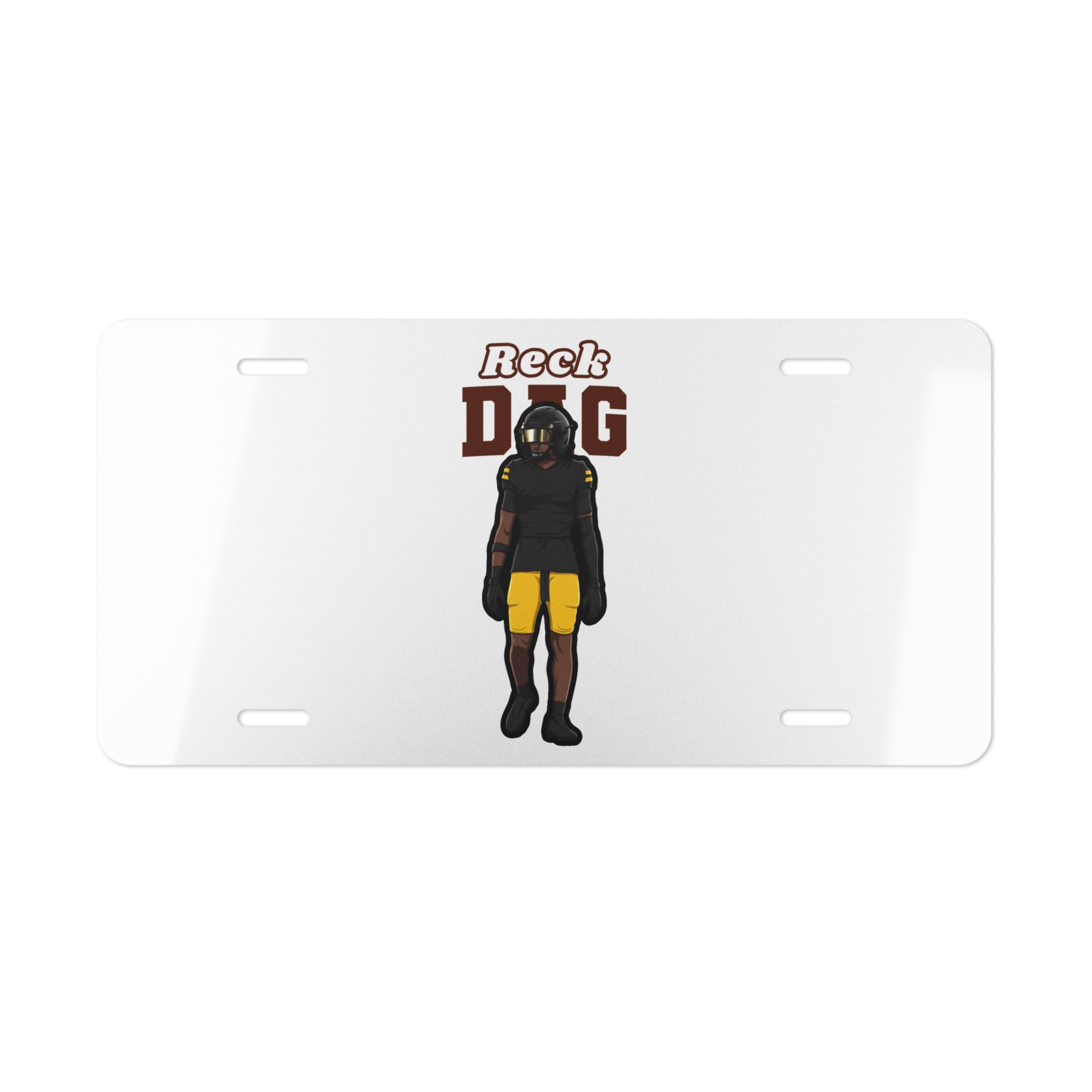 License Plate — character_name_arch in Classic