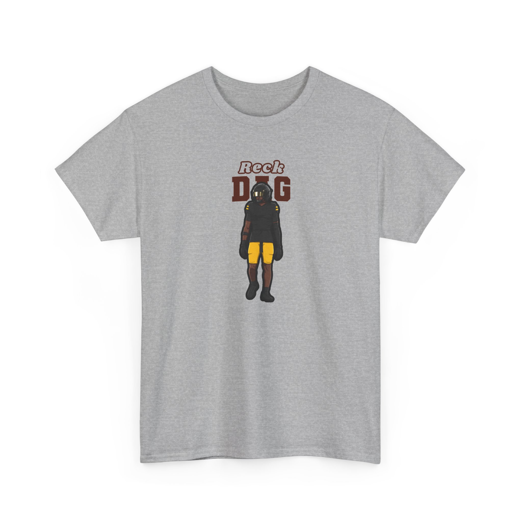 Tee — character_name_arch in Grey