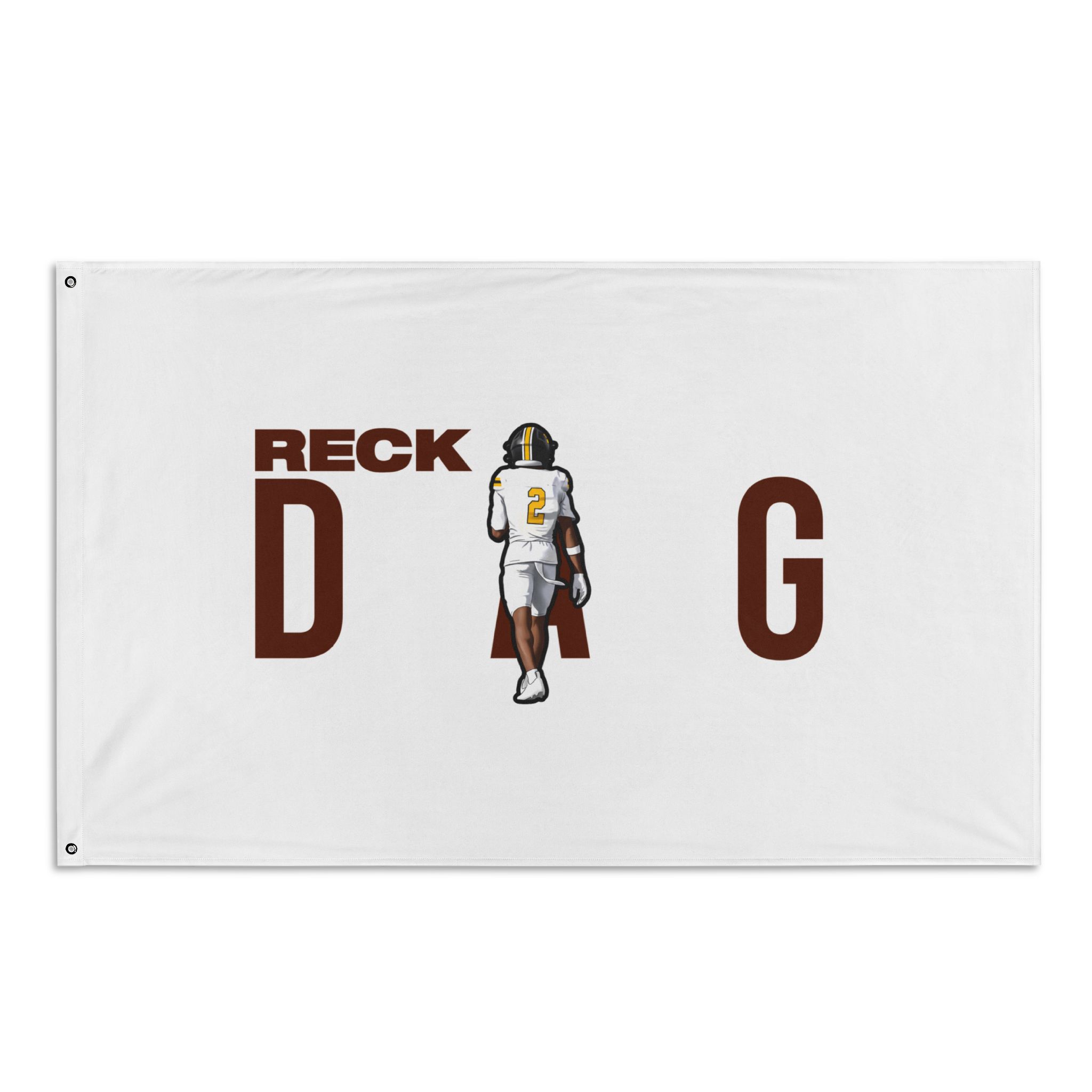 Flag (35 × 56 in) — character_player_name in Classic