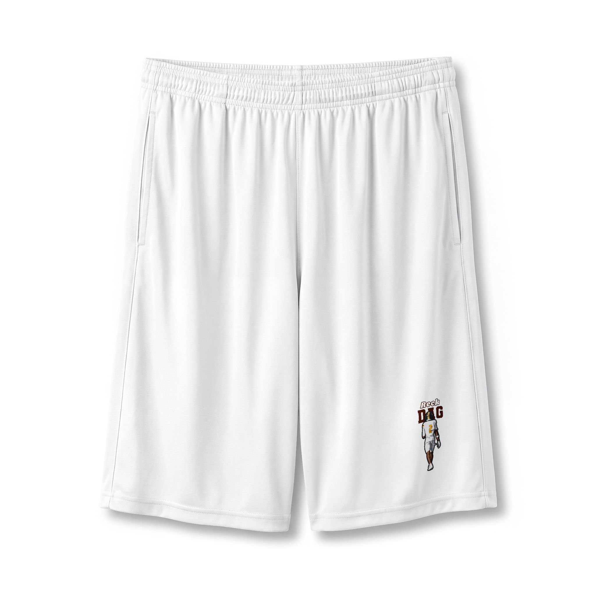 Shorts — character_name_arch in White