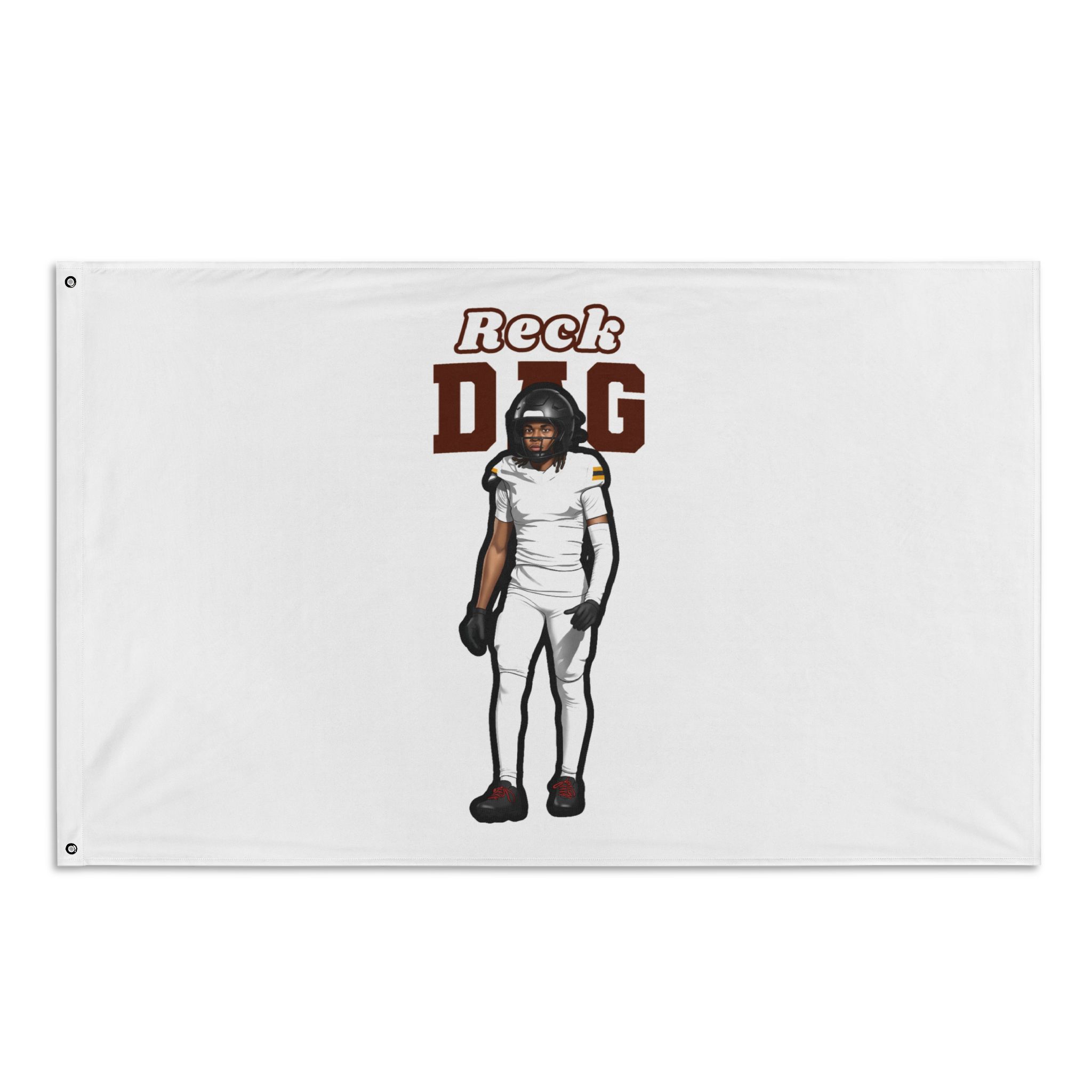 Flag (35 × 56 in) — character_name_arch in Classic