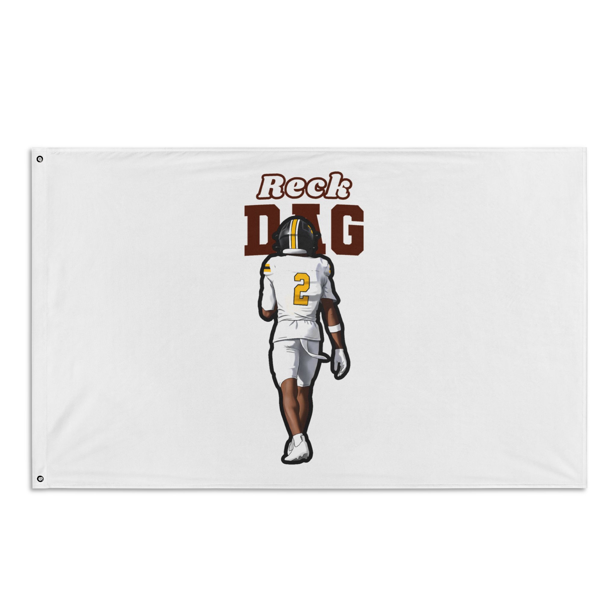 Flag (35 × 56 in) — character_name_arch in Classic