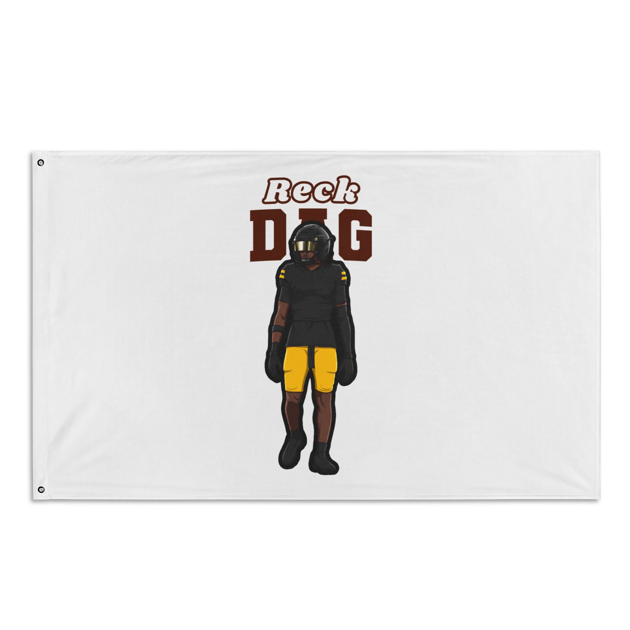 Flag (35 × 56 in) — character_name_arch in Classic