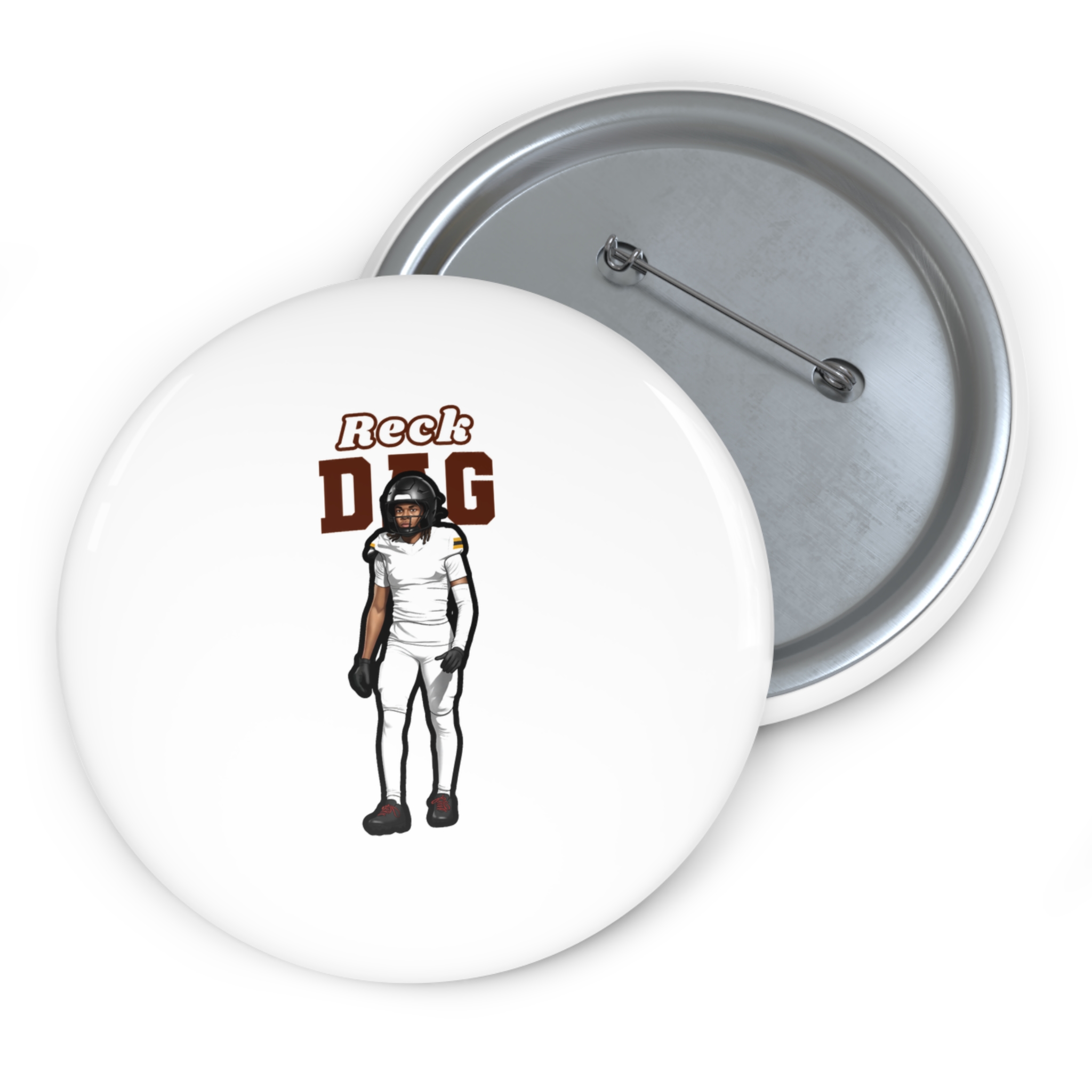 Game Day Pin — character_name_arch in Classic