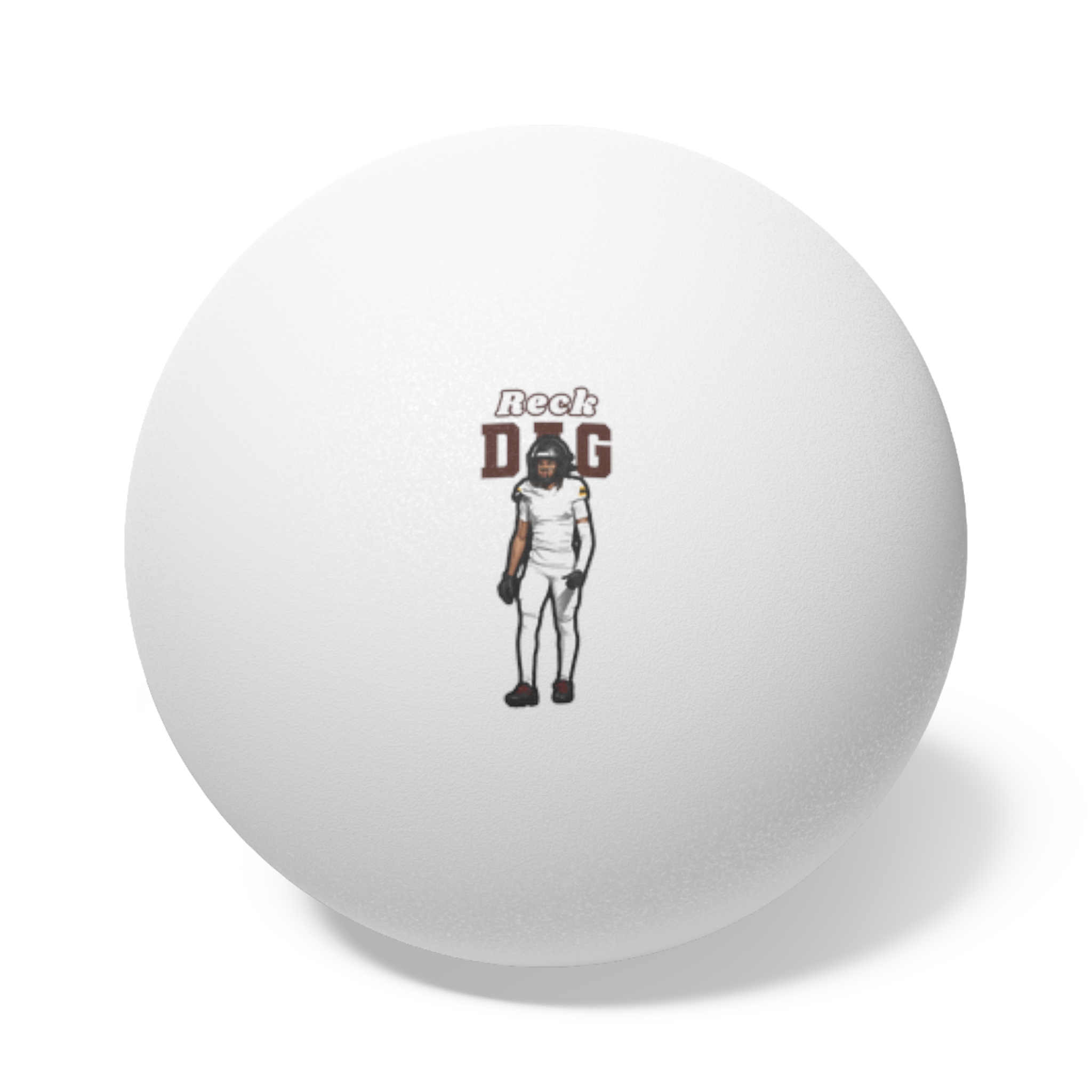 Ping Pong Balls, 6 pcs — character_name_arch in White