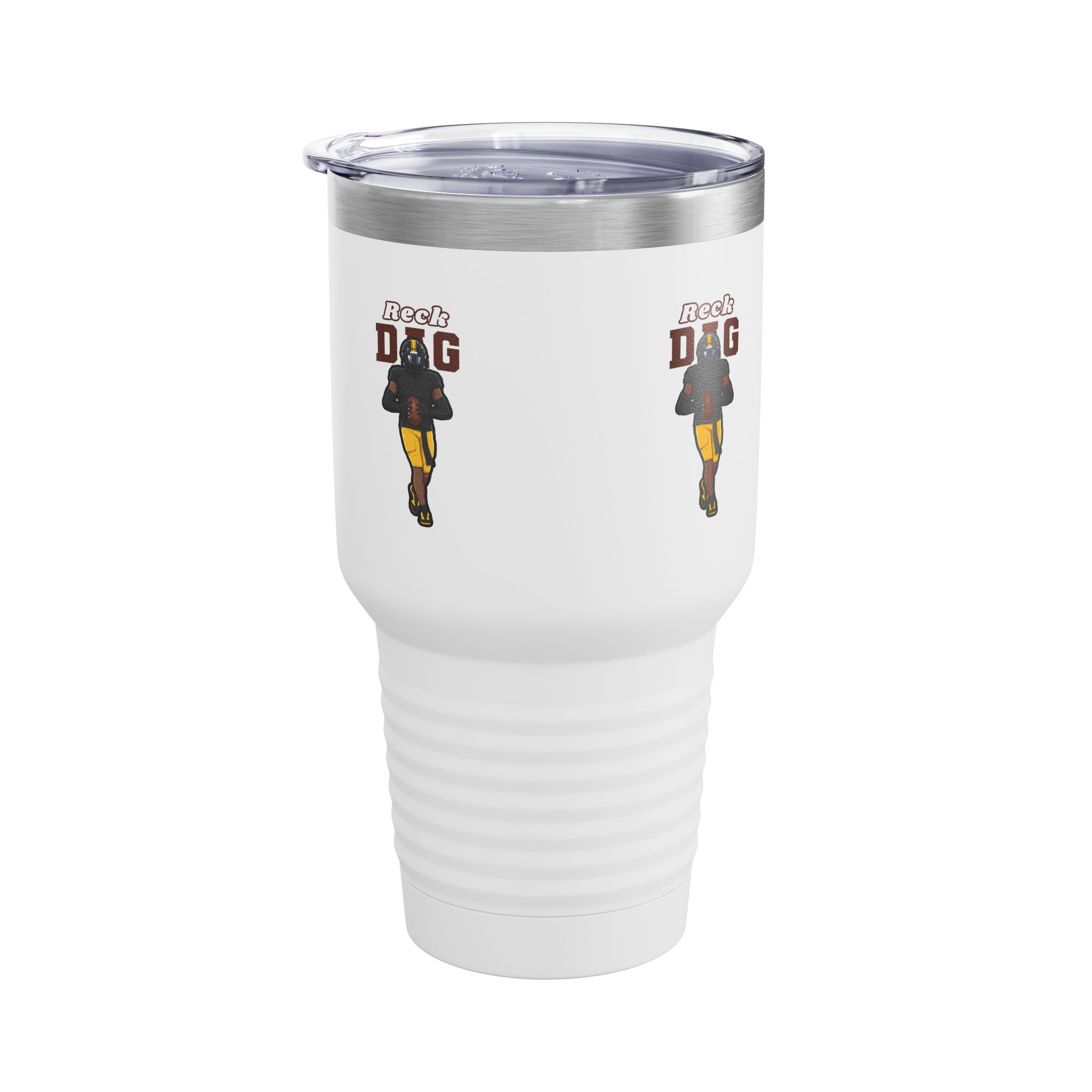 30oz Tumbler — character_name_arch in White