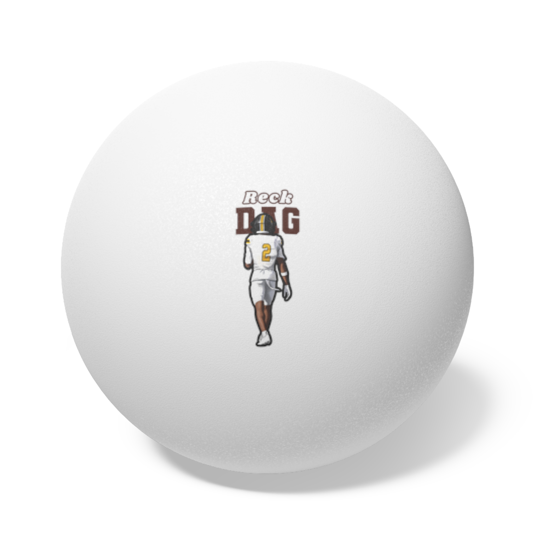 Ping Pong Balls, 6 pcs — character_name_arch in White