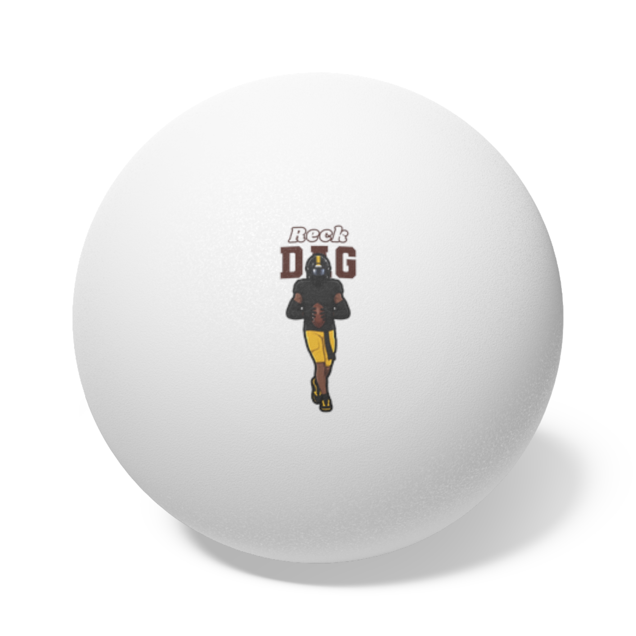Ping Pong Balls, 6 pcs — character_name_arch in White