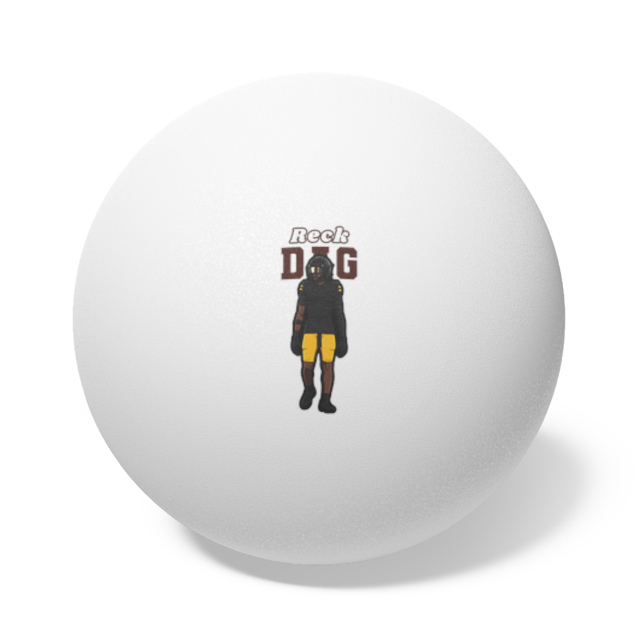 Ping Pong Balls, 6 pcs — character_name_arch in White
