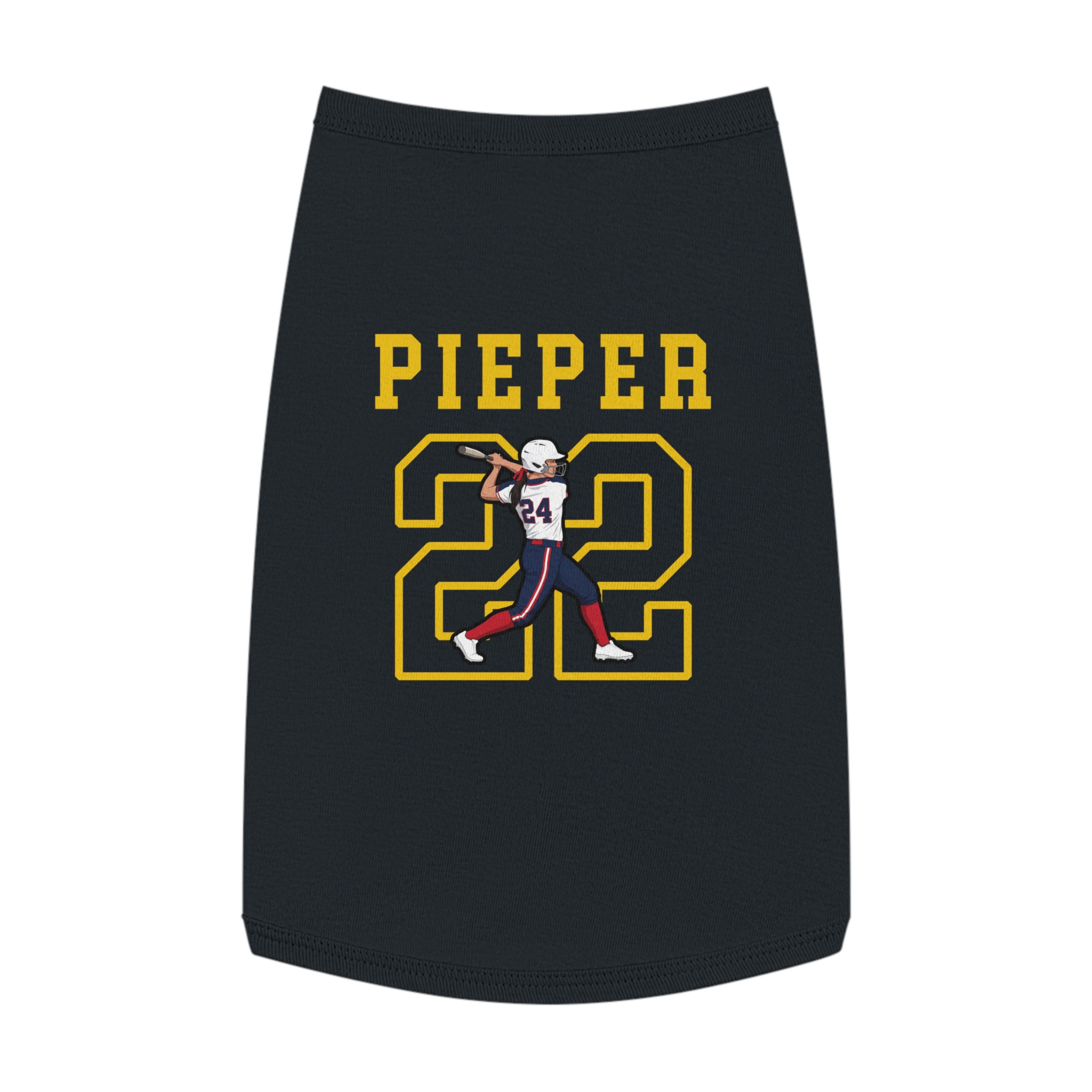 Pet Tank Top — character_shirsey in Black