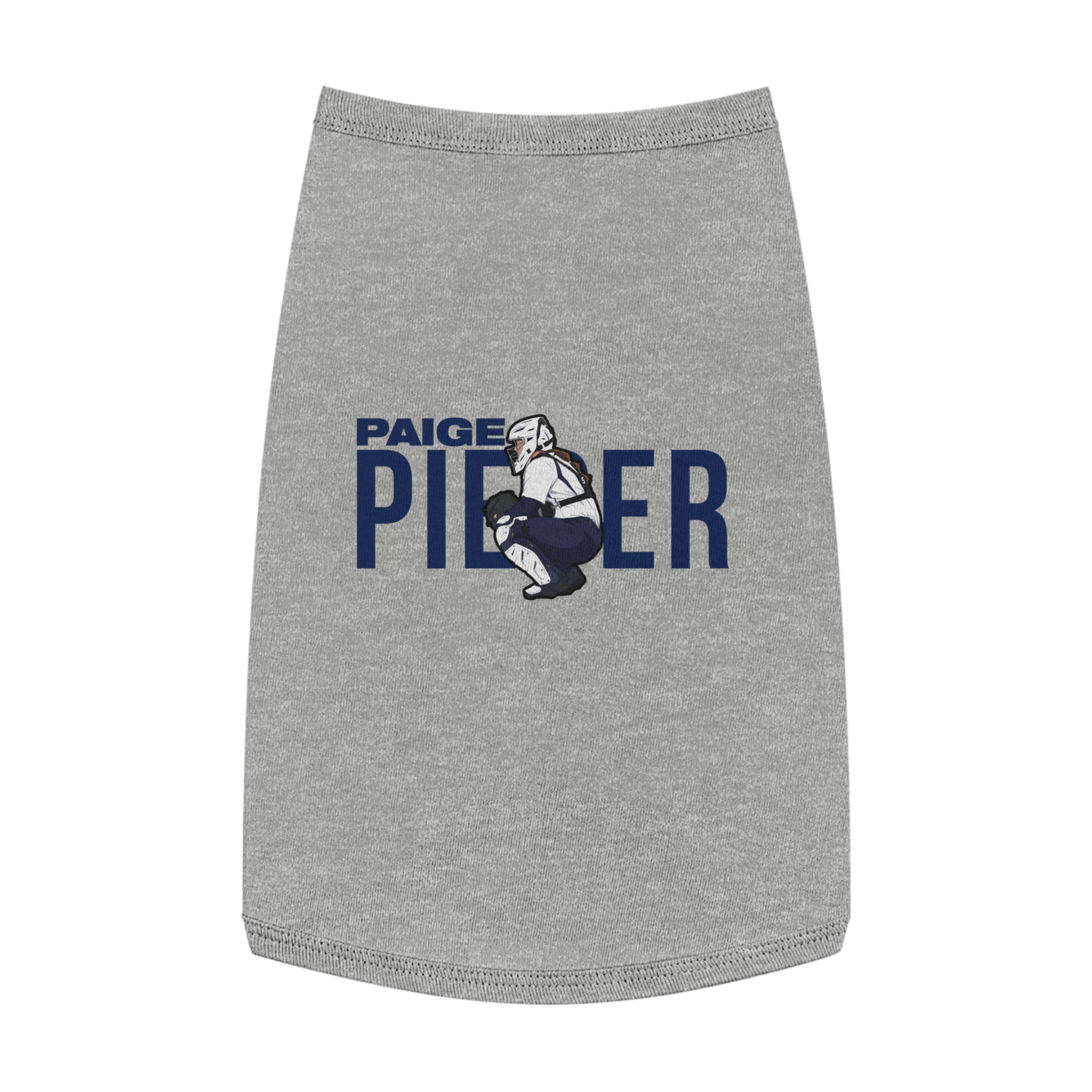Pet Tank Top — character_player_name in White