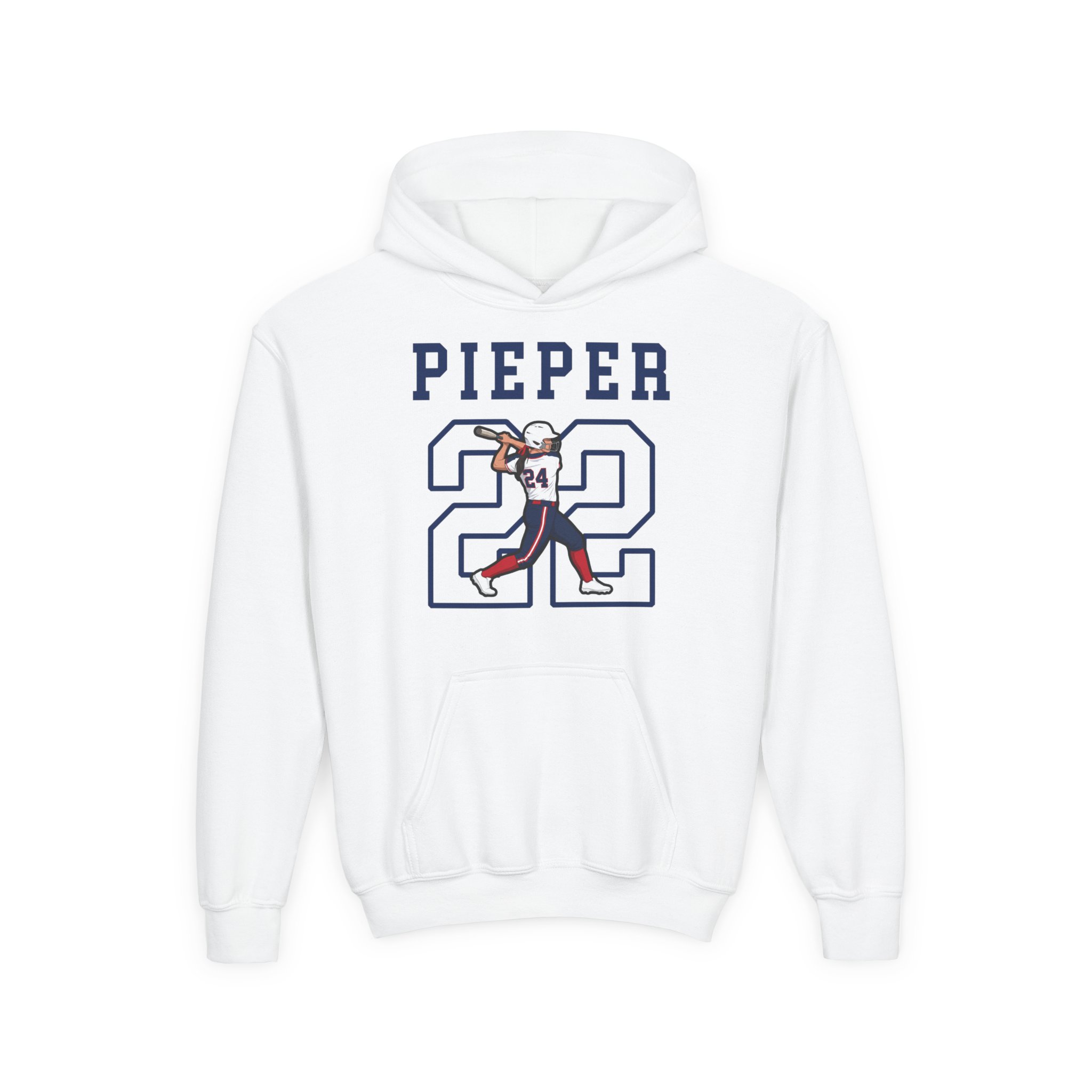 Youth Hoodie — character_shirsey in White
