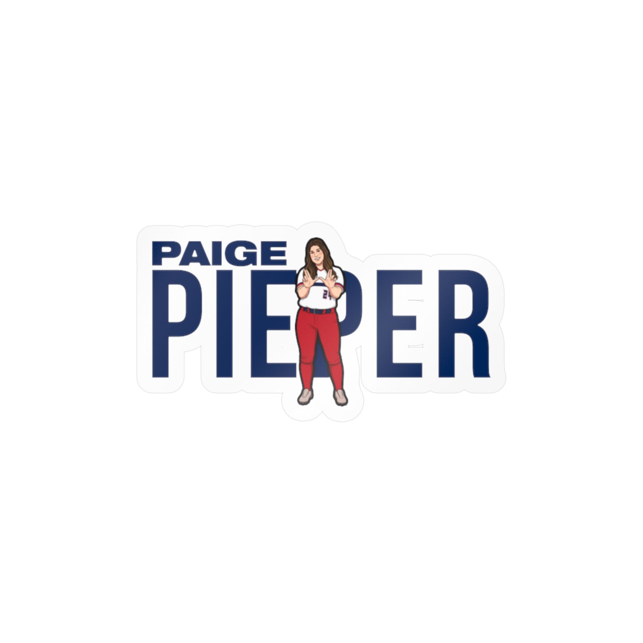 Vinyl Sticker — character_player_name in Classic