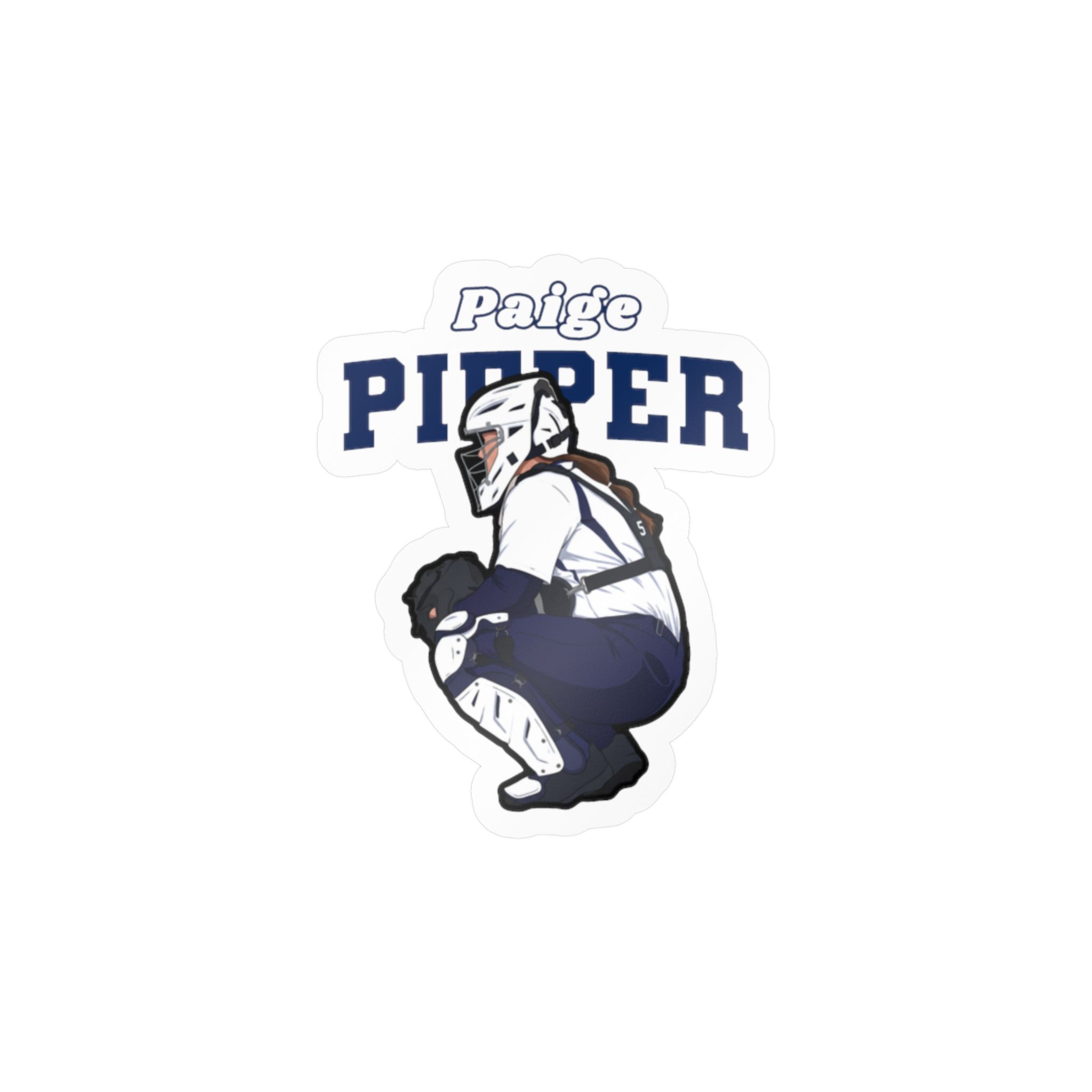 Vinyl Sticker — character_name_arch in Classic