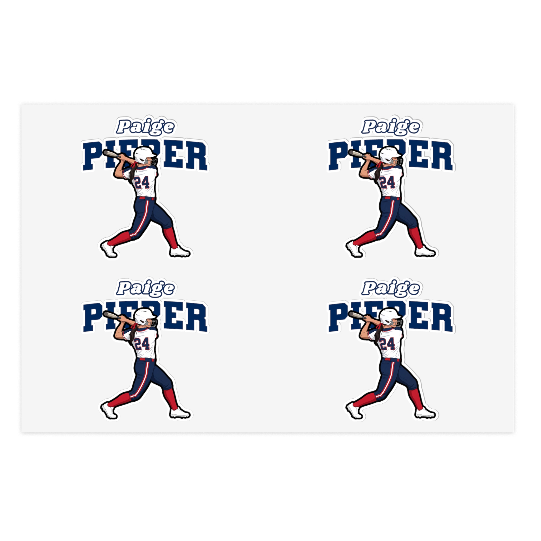 Sticker Sheet — character_name_arch in Classic